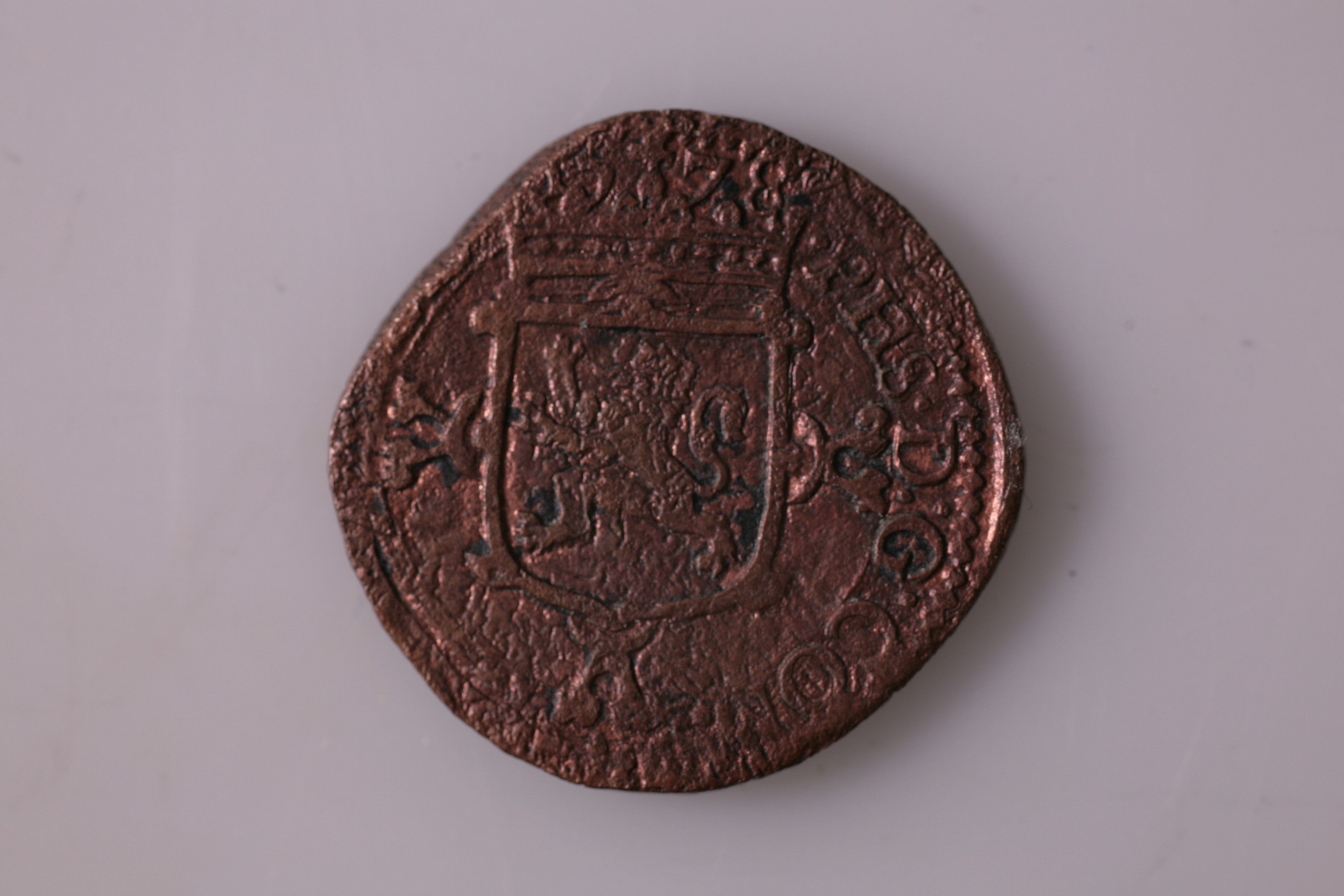 Nog een foto van  duit/oord/cent/stuiver