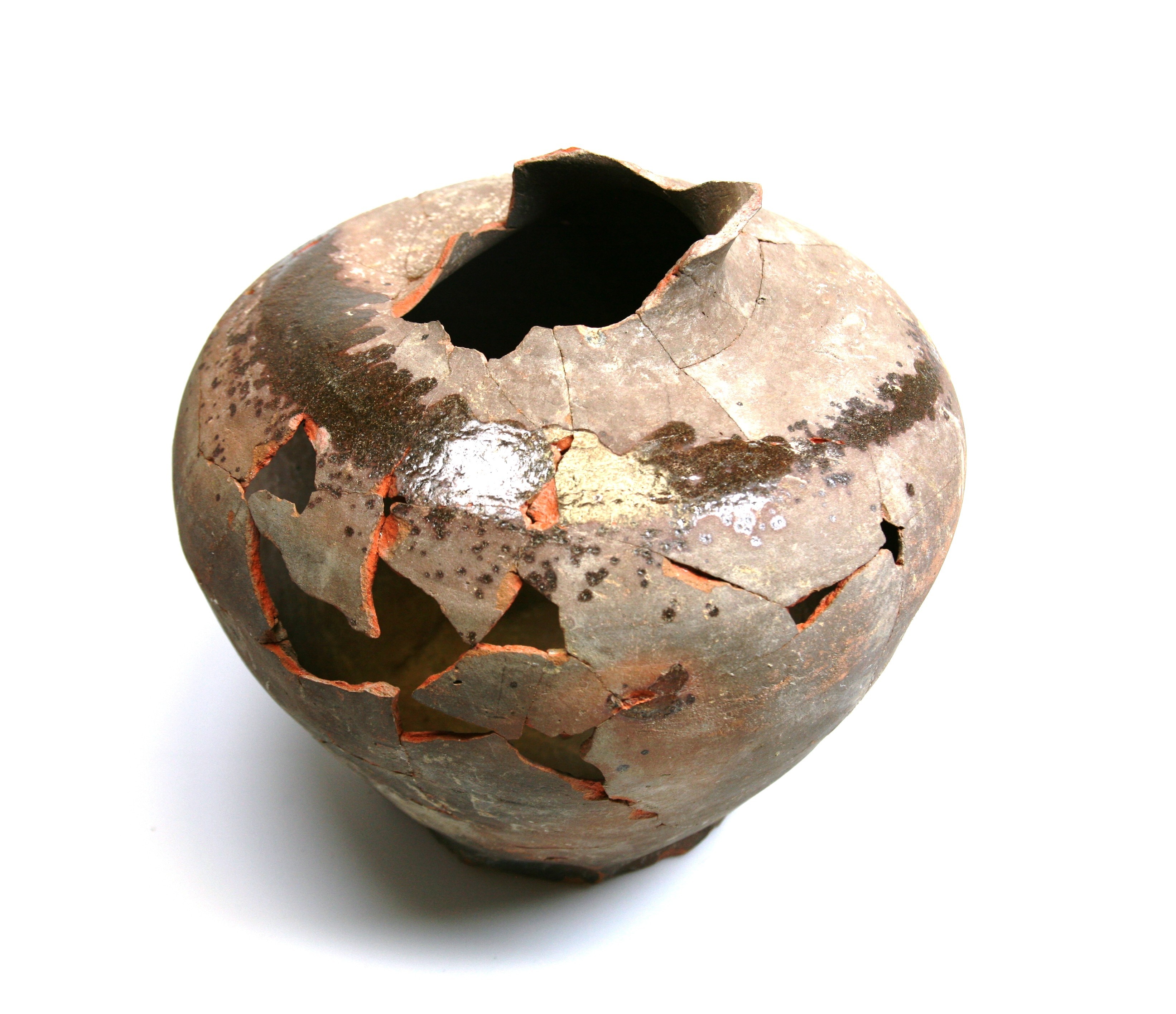 Foto van Roodbakkend geglazuurd:kan