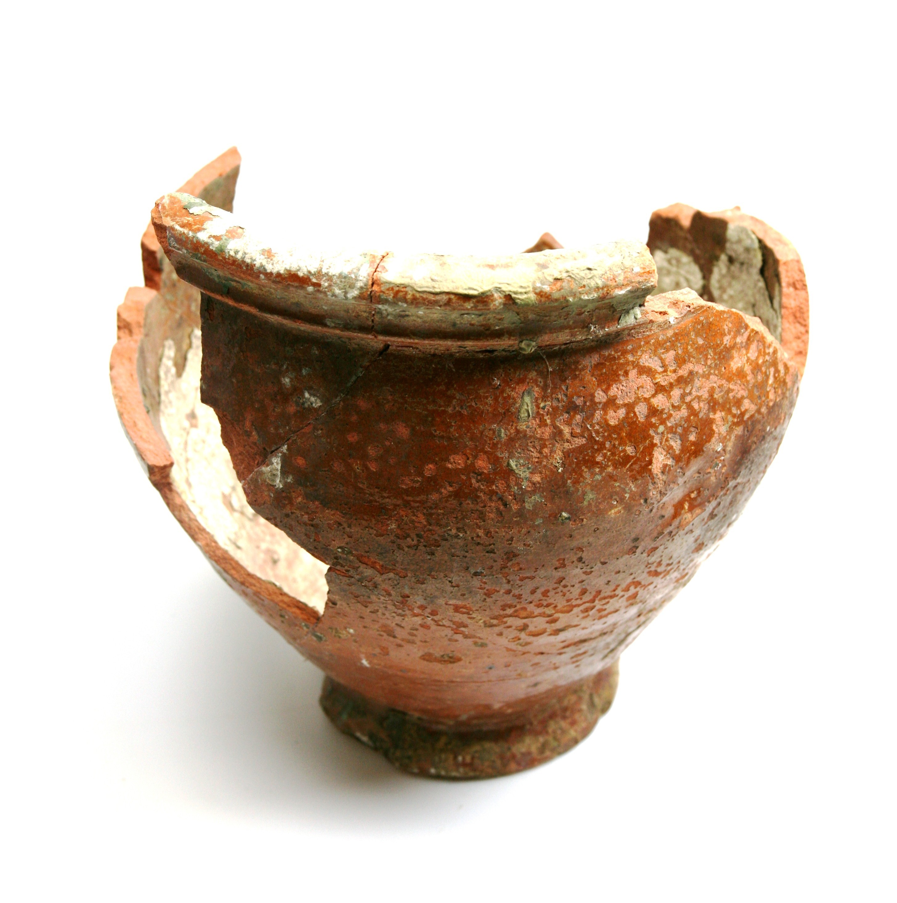 Nog een foto van  Roodbakkend (geglazuurd):pot, bolvormig