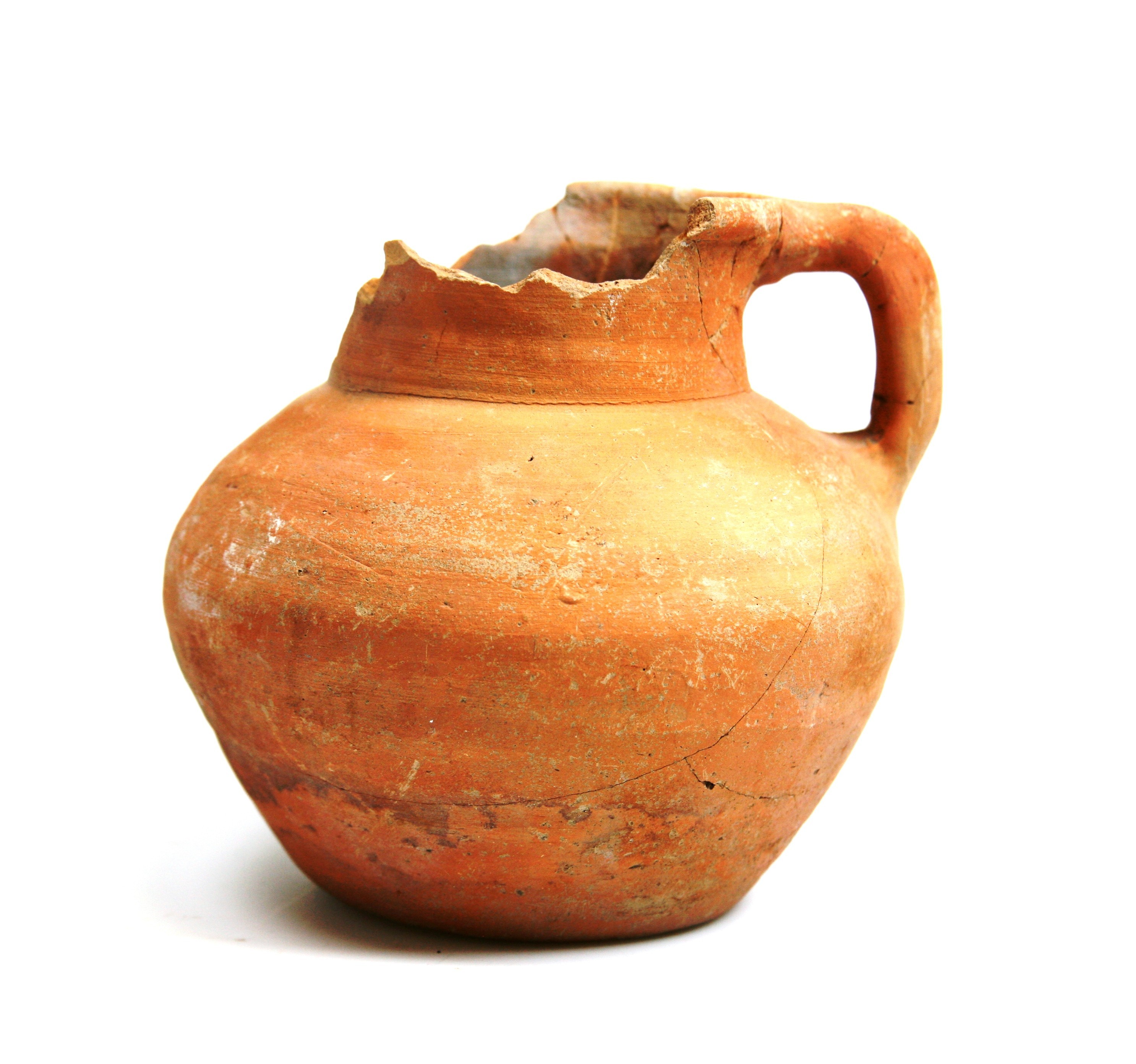 Foto van roodbakkend ongeglazuurd