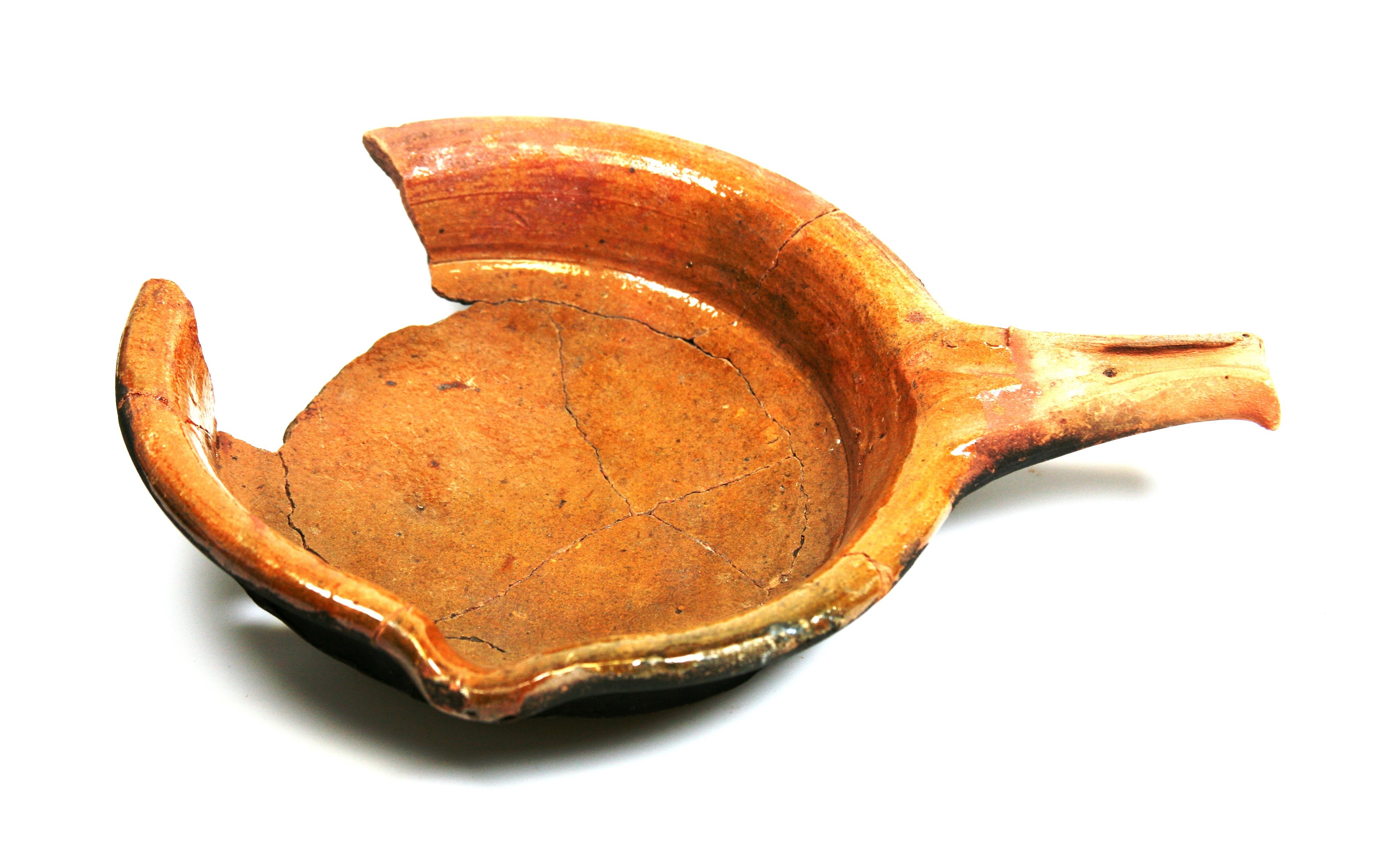 Foto van Roodbakkend geglazuurd:steelpan