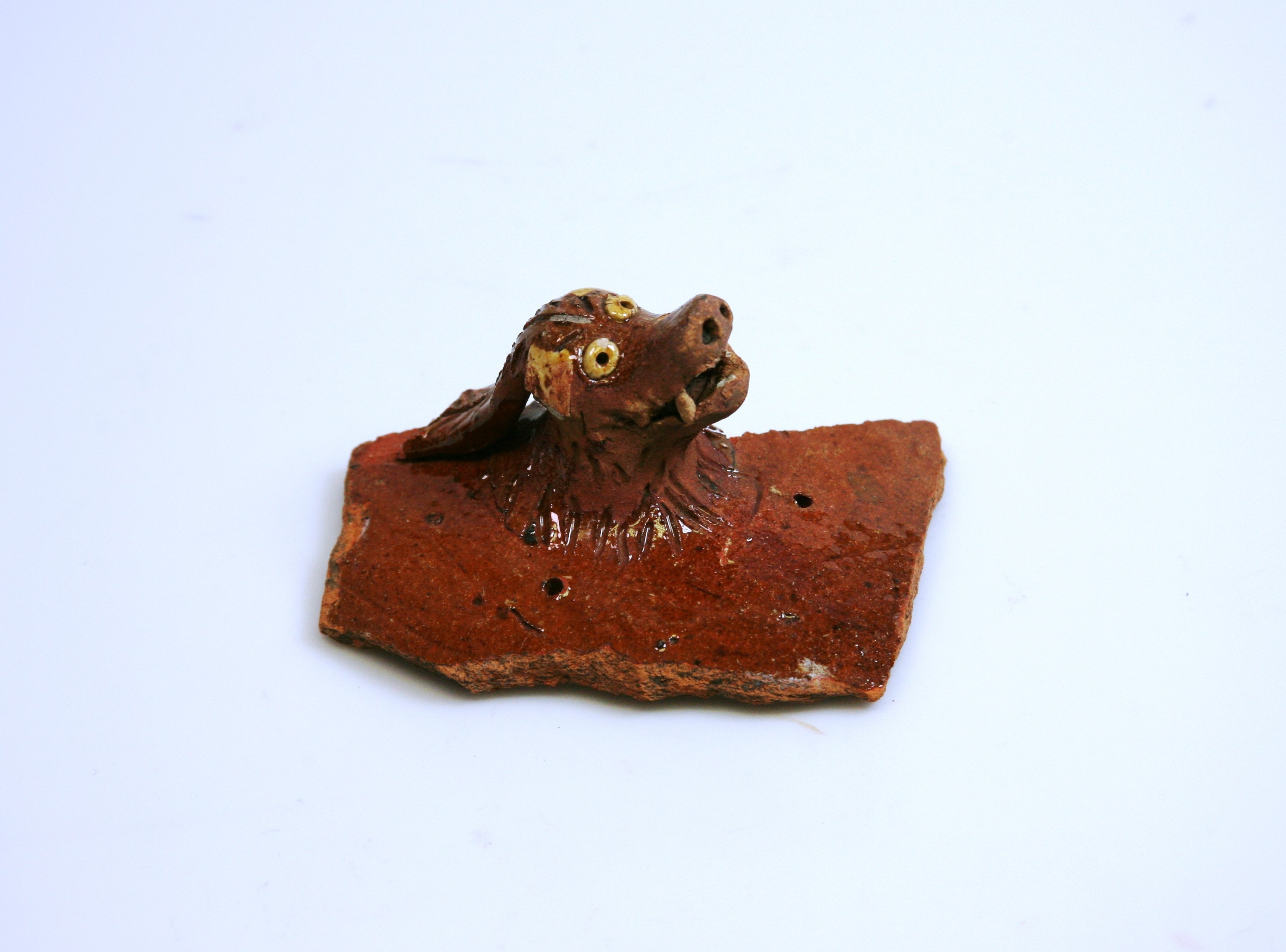 Nog een foto van  Roodbakkend (geglazuurd):deksel