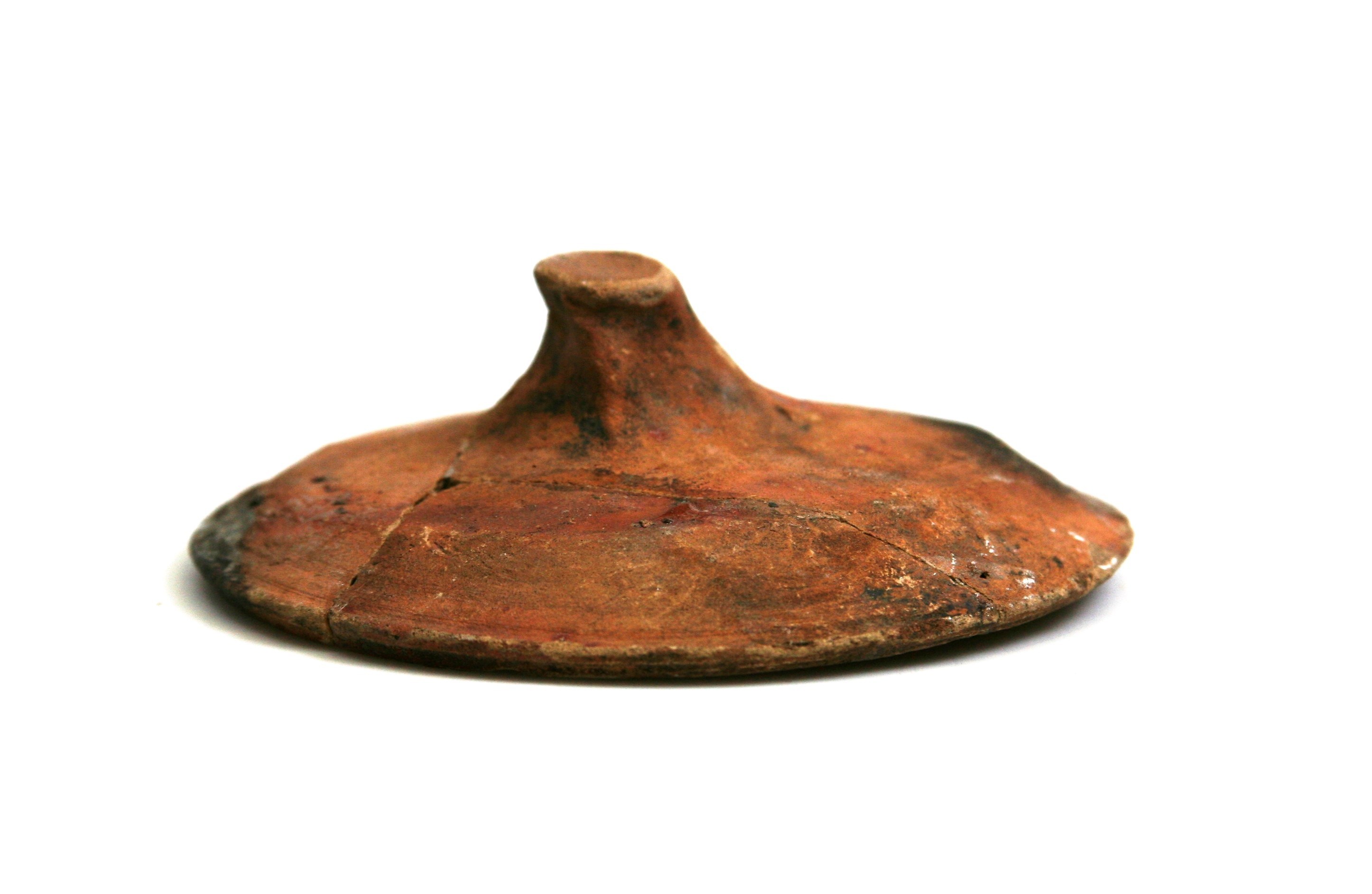 Nog een foto van  Roodbakkend (geglazuurd):deksel