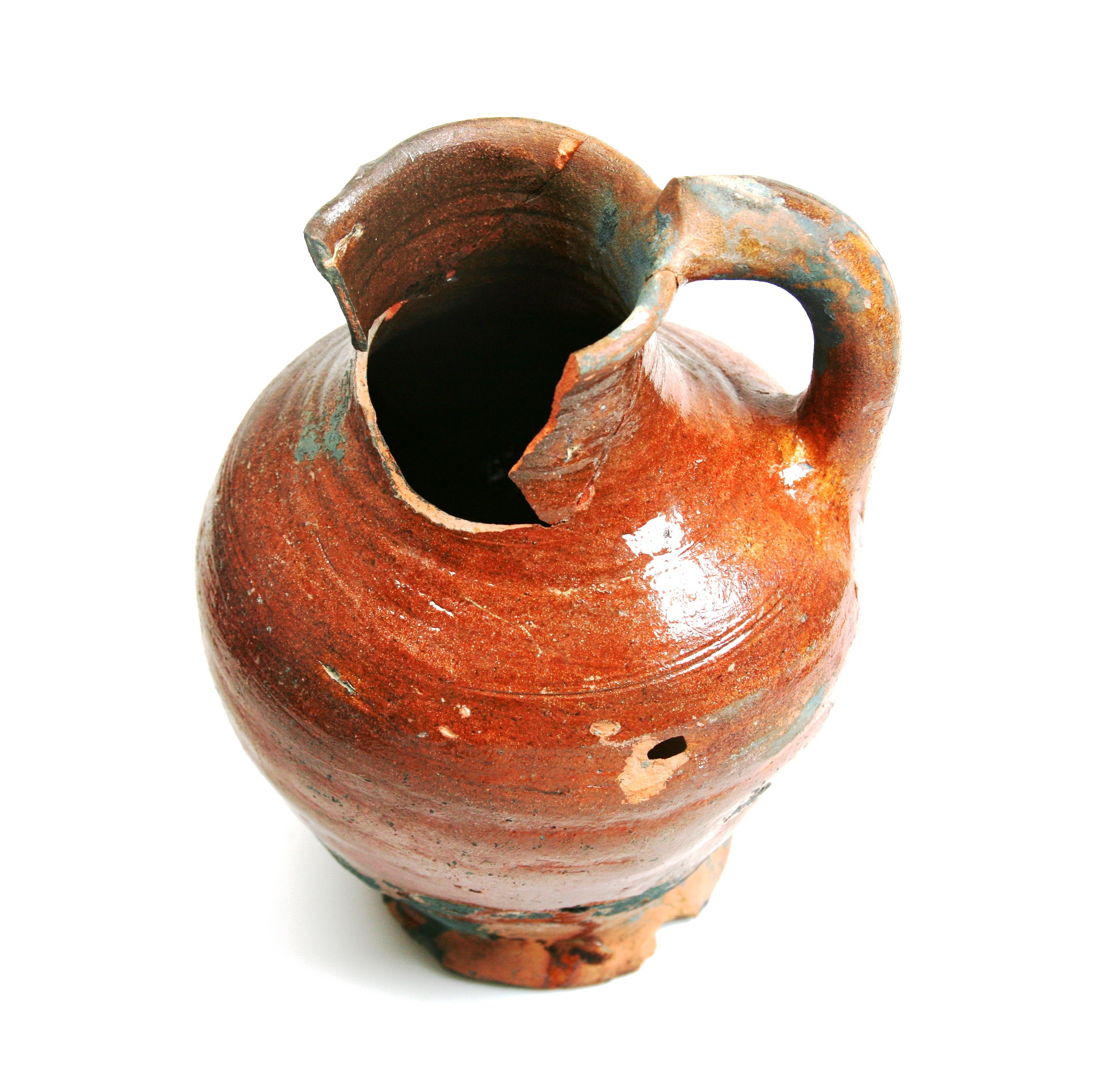 Nog een foto van  Roodbakkend geglazuurd:kan