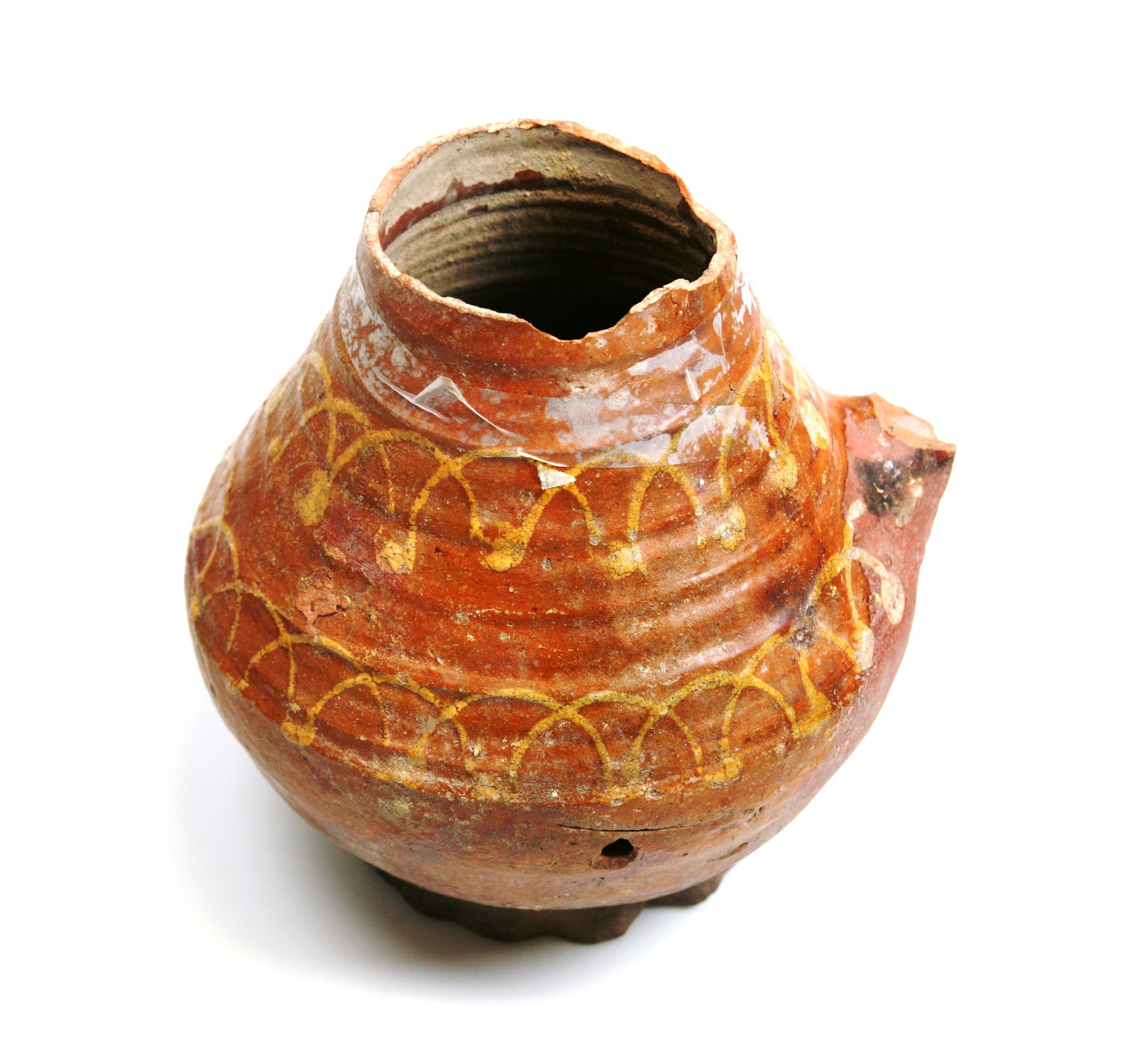 Nog een foto van  slibversierd