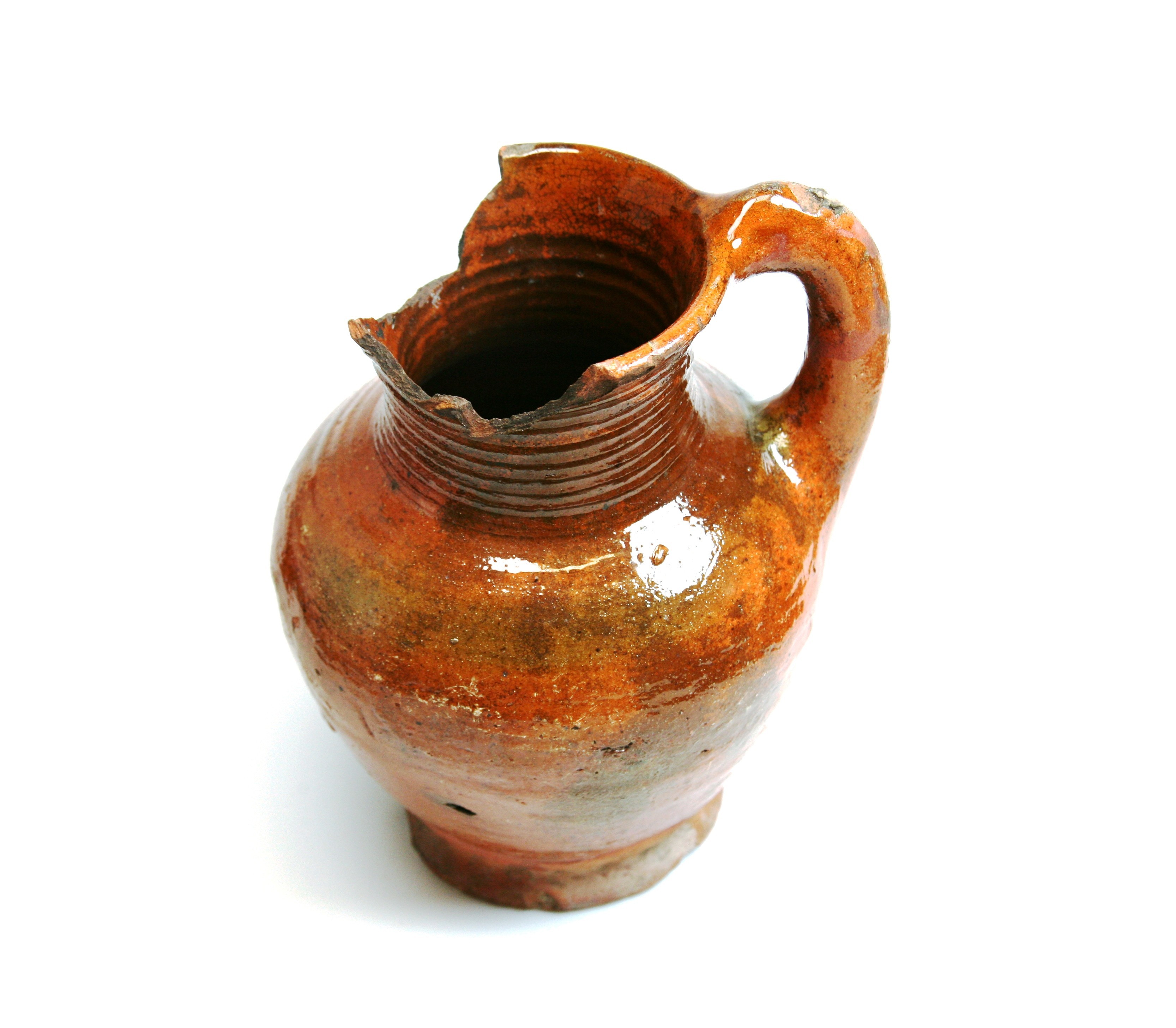 Nog een foto van  Roodbakkend geglazuurd:kan