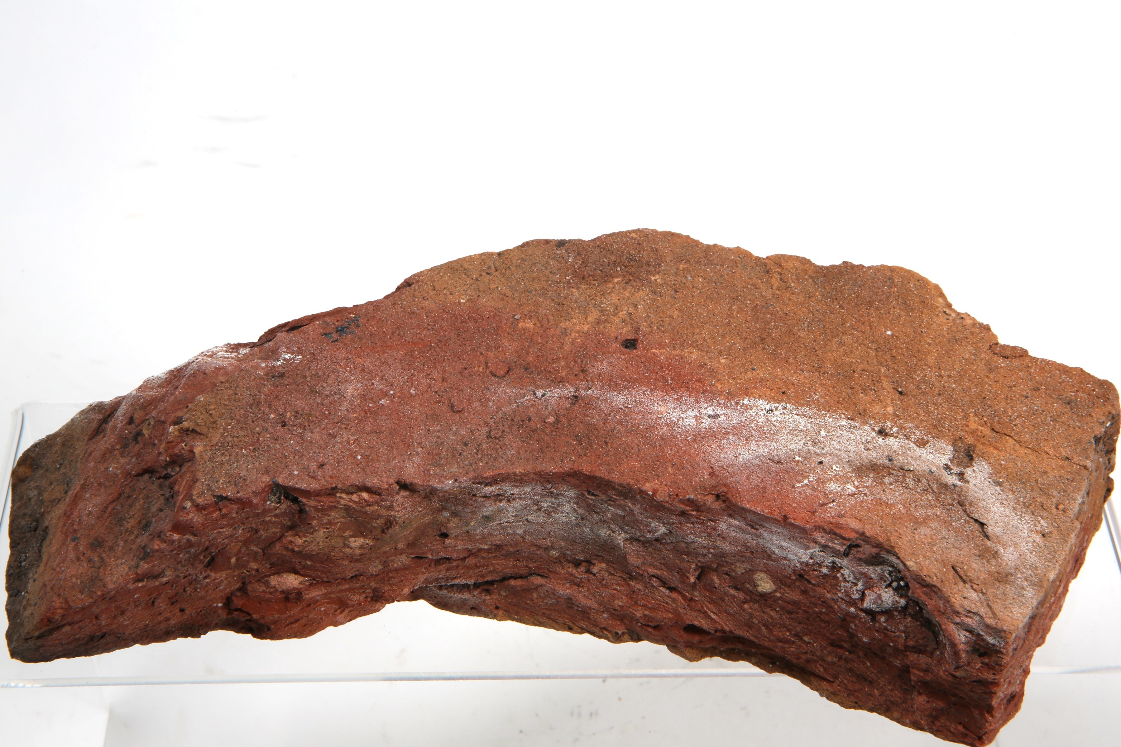 Nog een foto van  plavuis/vloertegel, ongeglazuurd