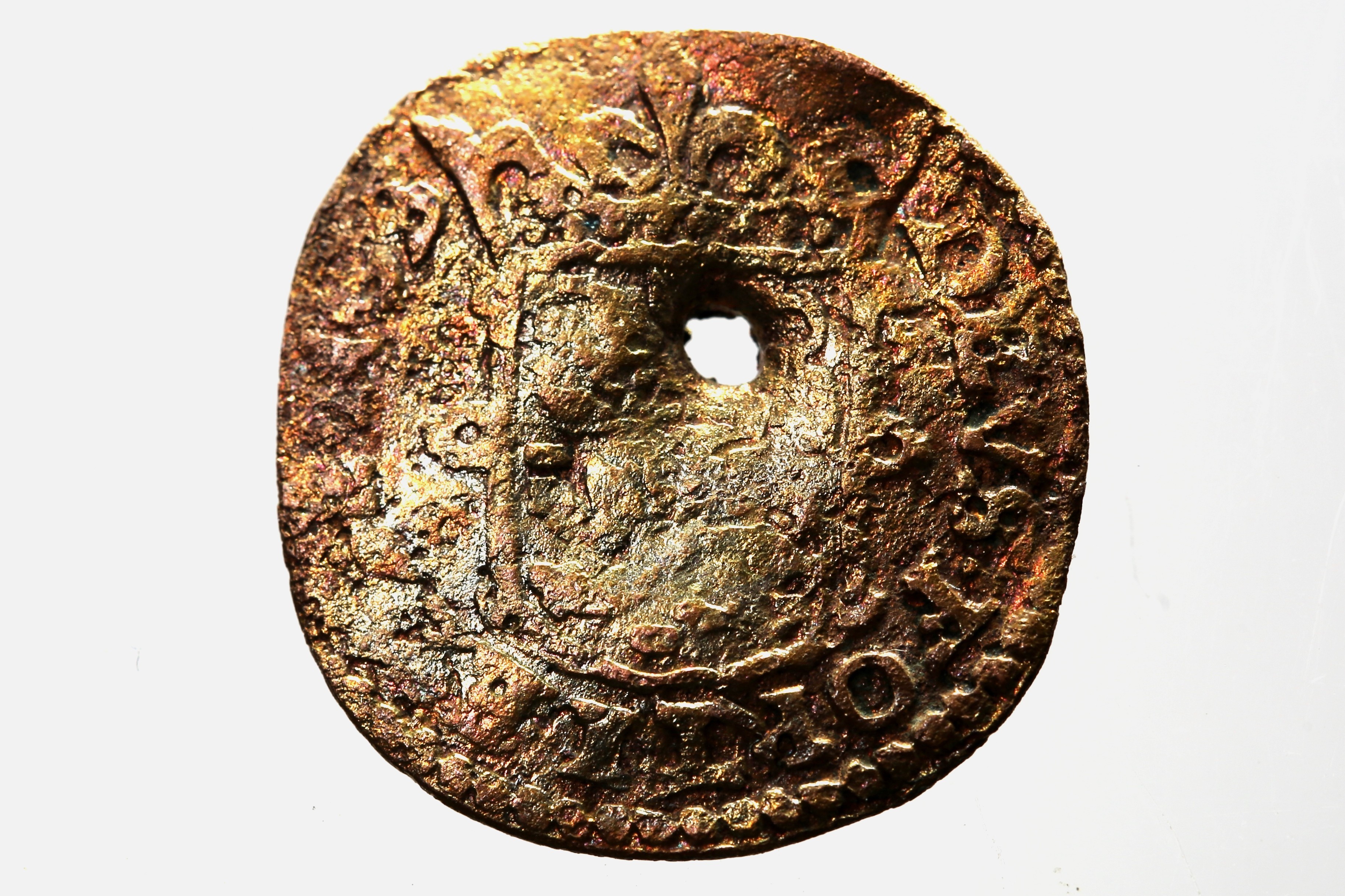 Nog een foto van  duit/oord/cent/stuiver