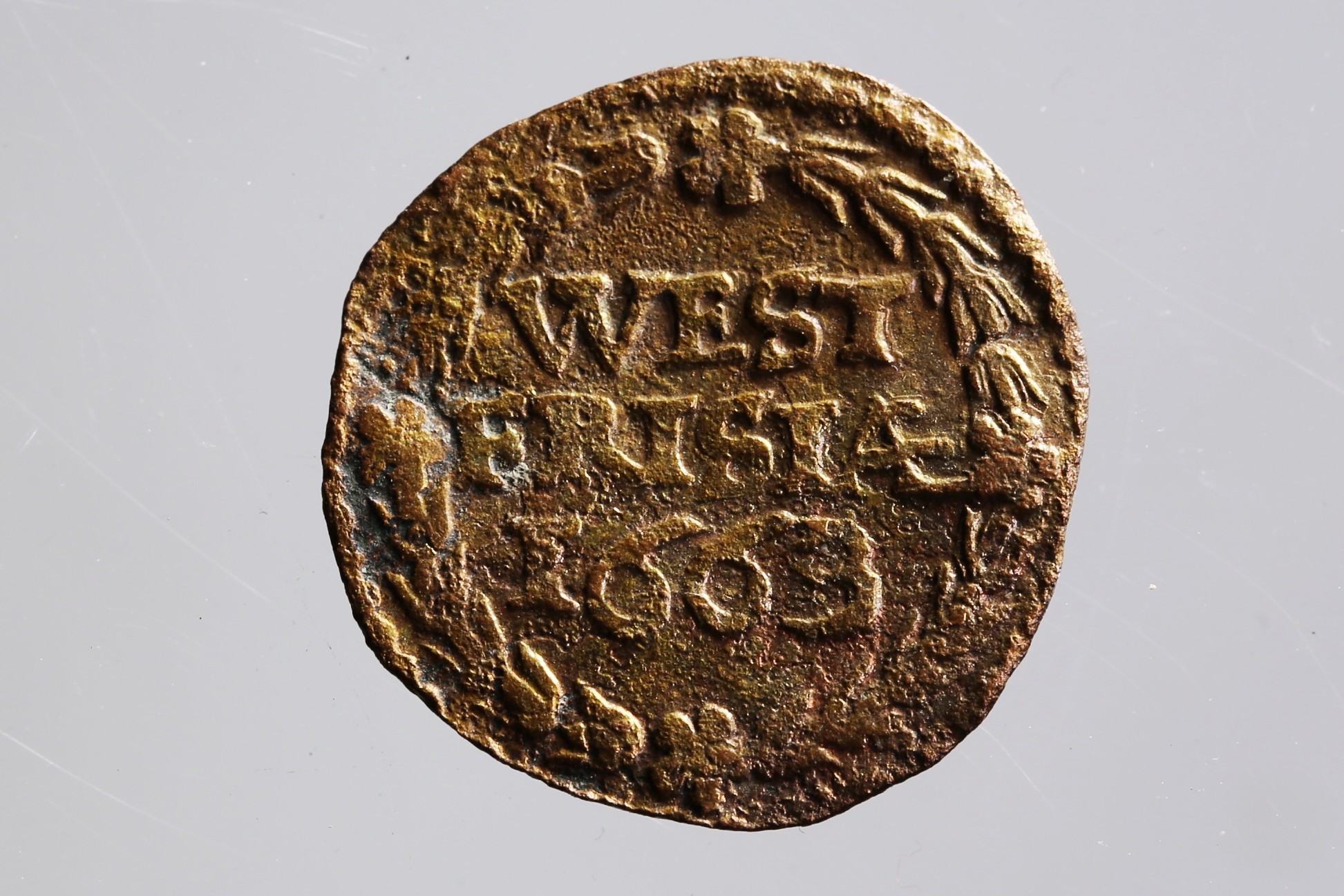 Foto van duit/oord/cent/stuiver