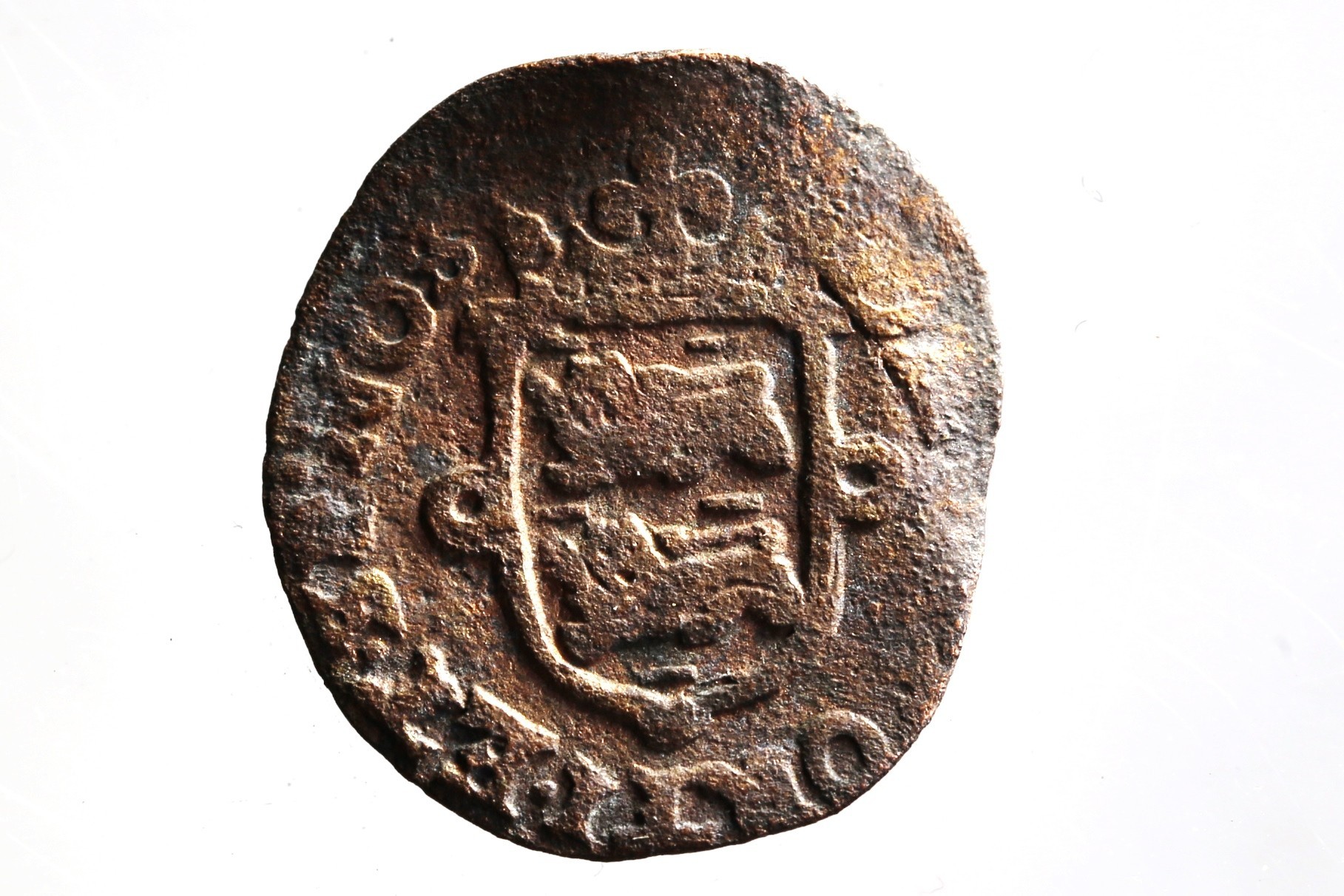 Nog een foto van  duit/oord/cent/stuiver