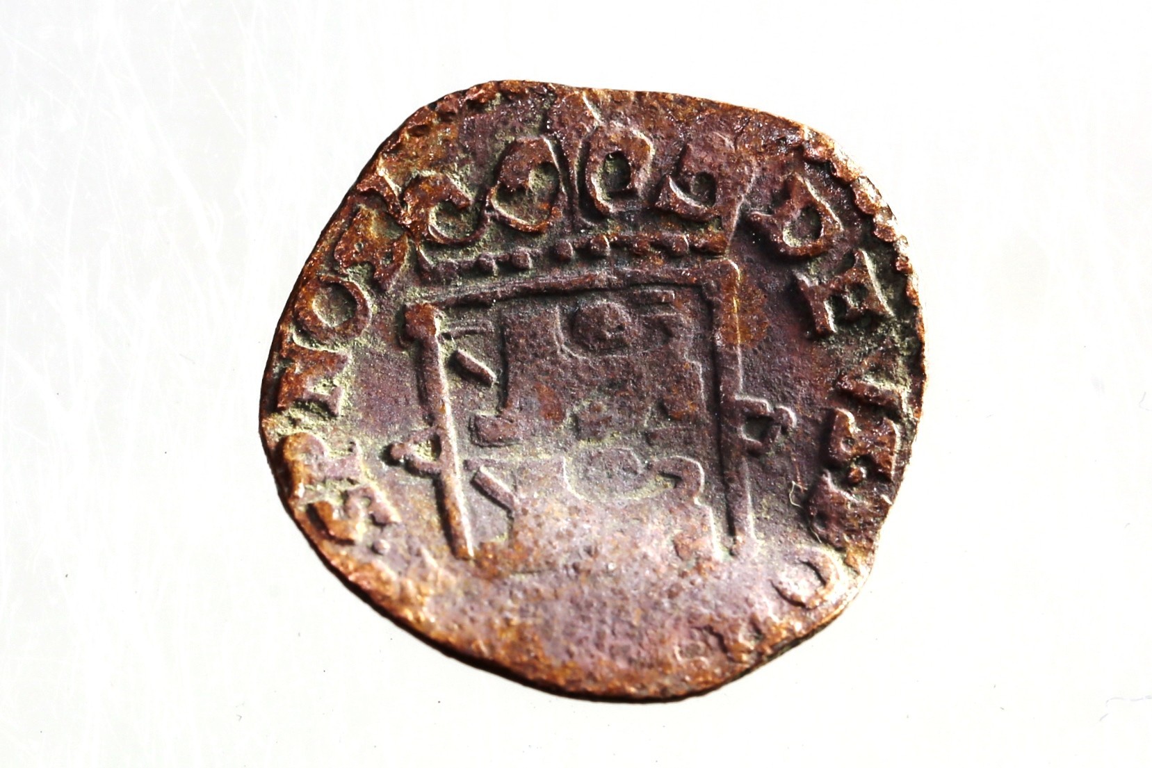 Nog een foto van  duit/oord/cent/stuiver