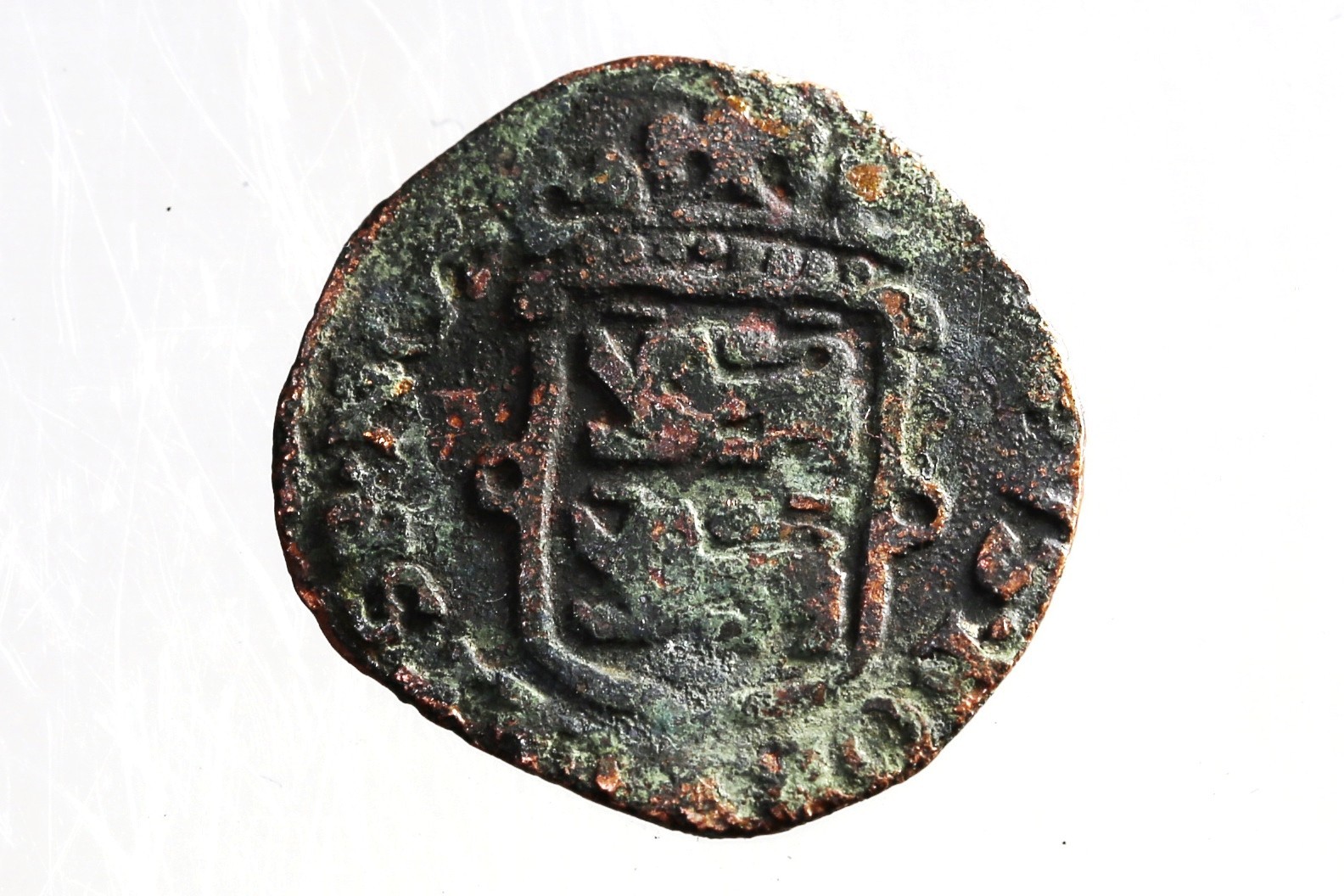 Nog een foto van  duit/oord/cent/stuiver