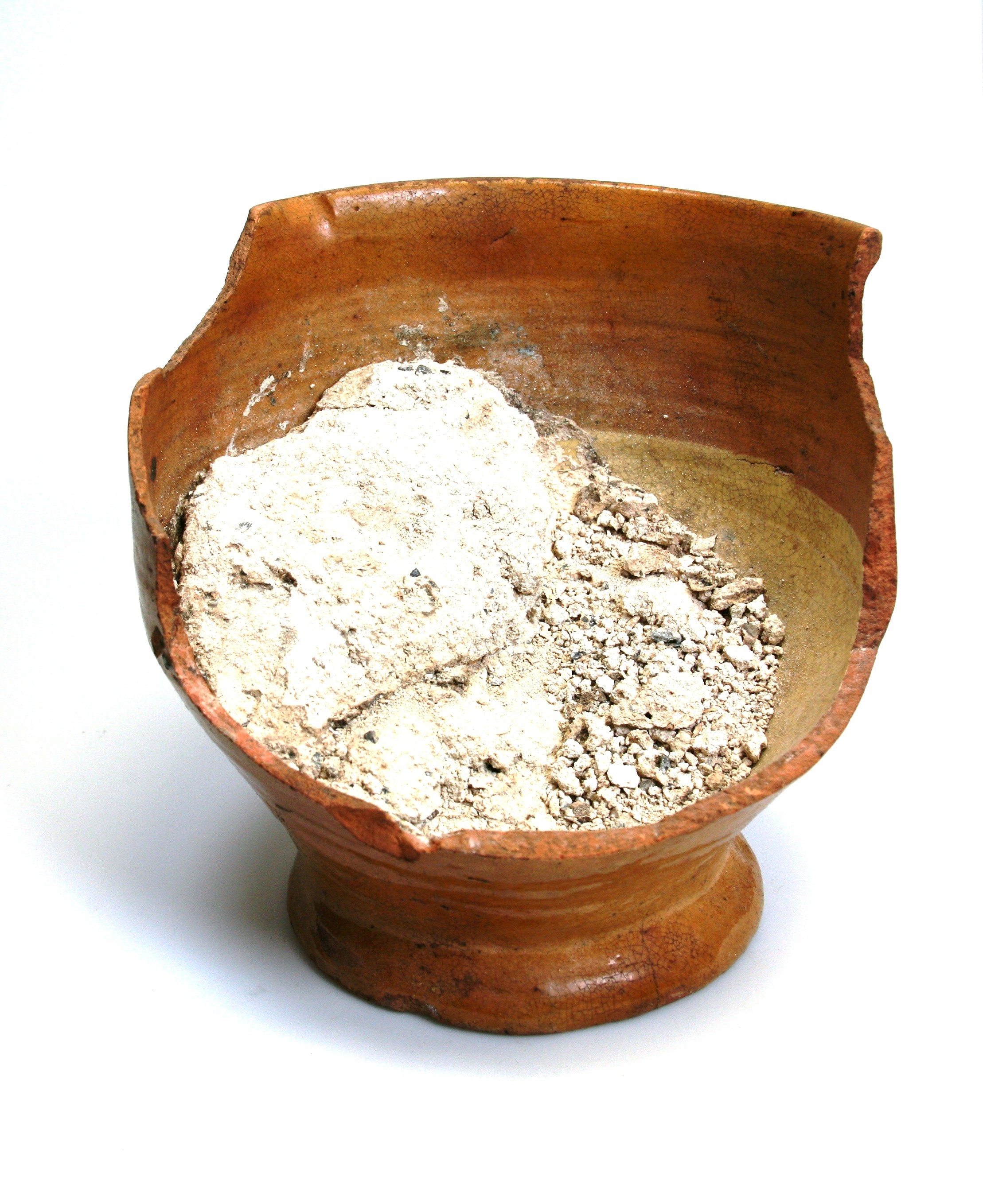 Foto van Roodbakkend (geglazuurd):pot, bolvormig