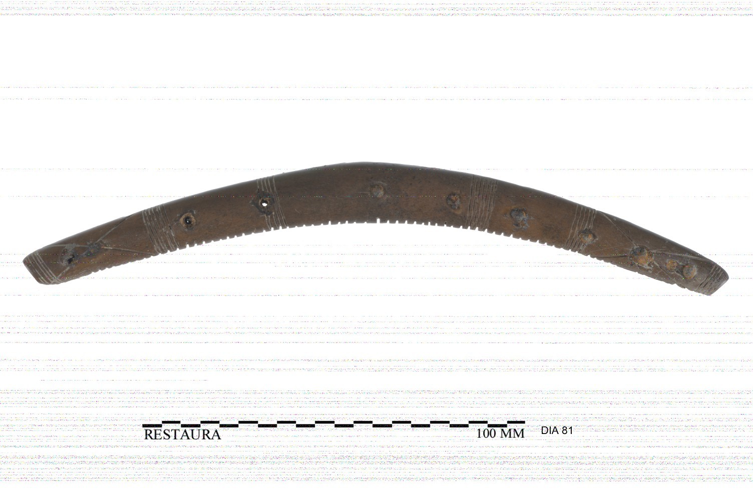 Nog een foto van  drielagen:eenzijdig getand