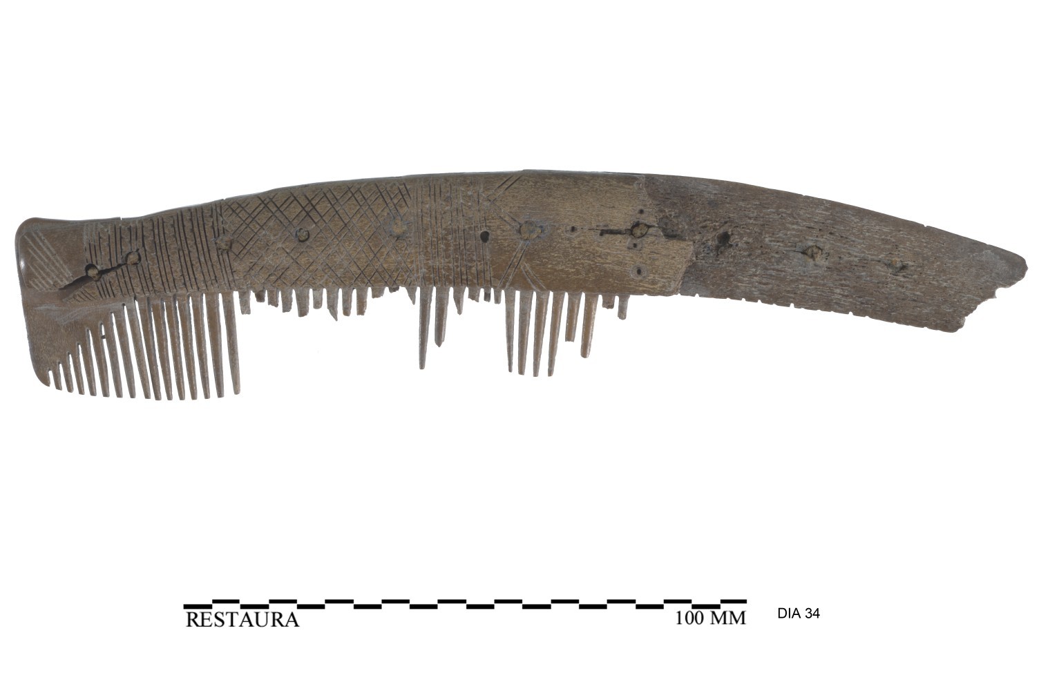 Nog een foto van  drielagen:eenzijdig getand