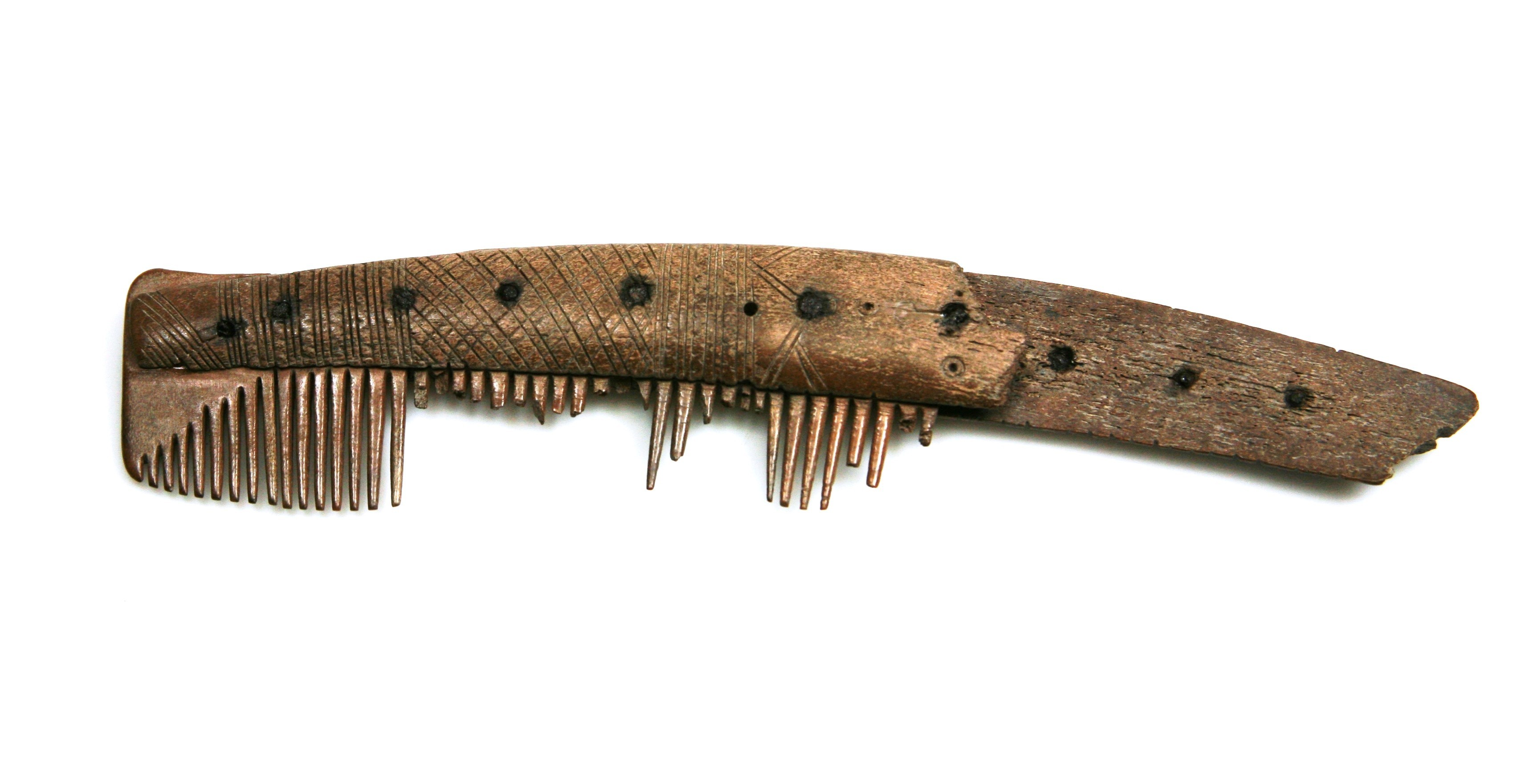 Nog een foto van  drielagen:eenzijdig getand