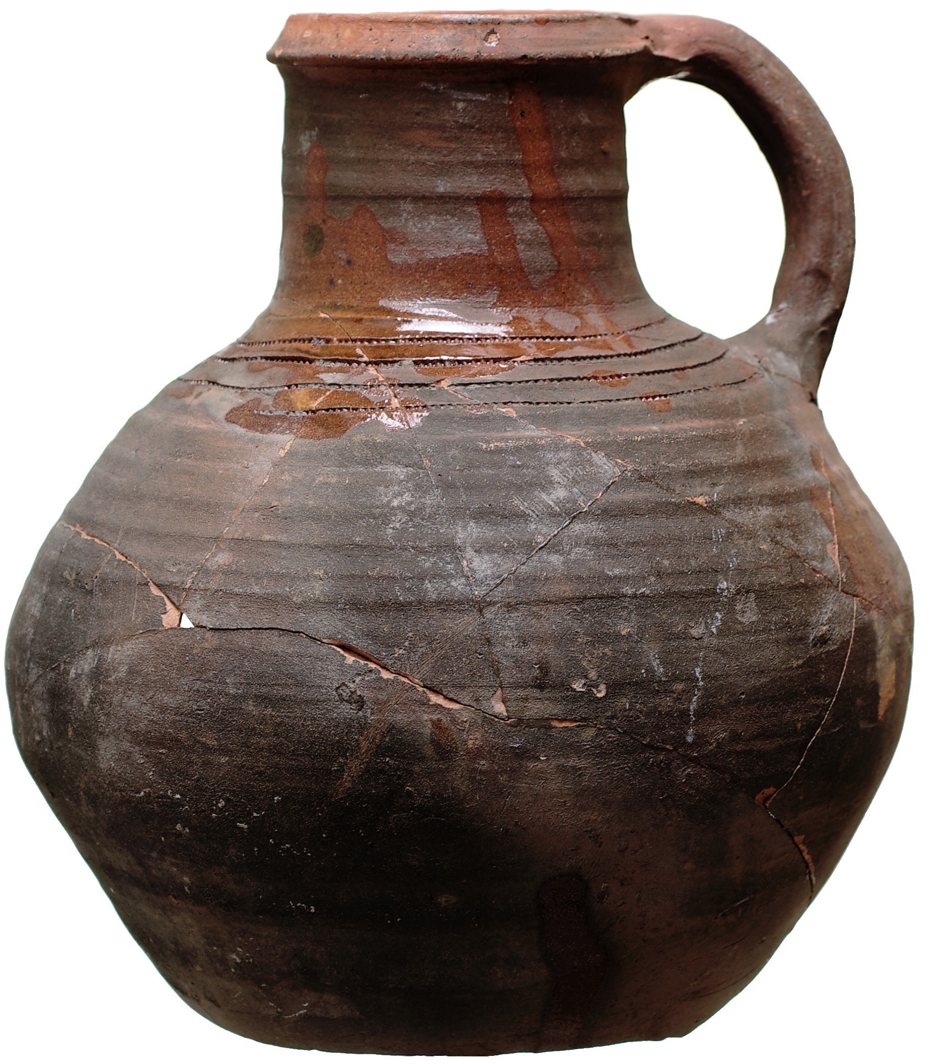 Nog een foto van  Roodbakkend geglazuurd:kan