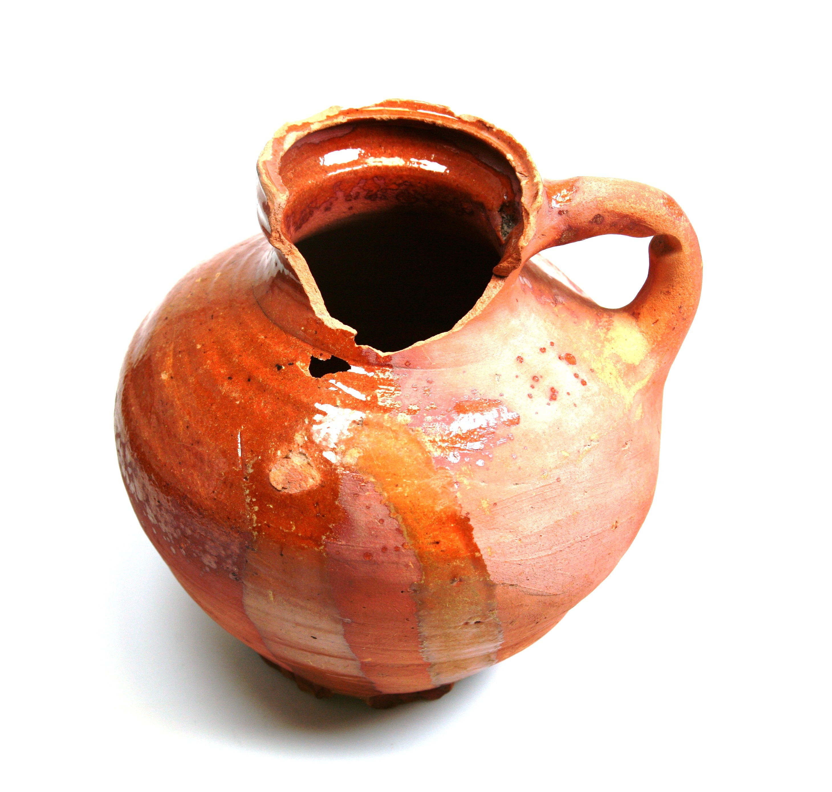 Nog een foto van  Roodbakkend geglazuurd:kan