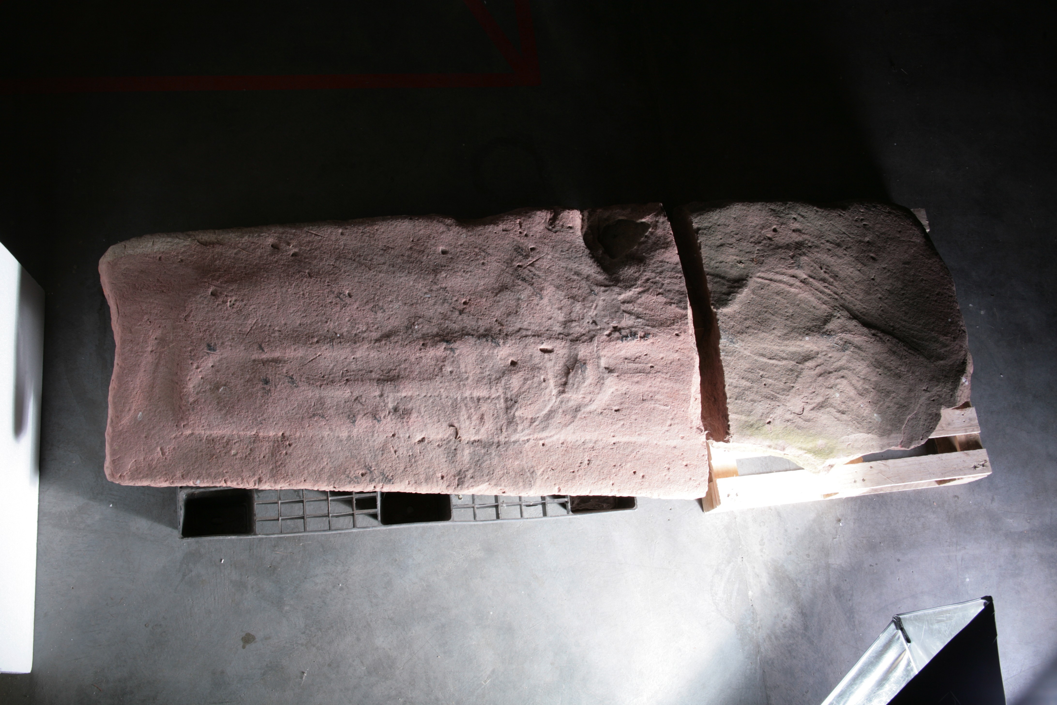 Nog een foto van  sarcofaag