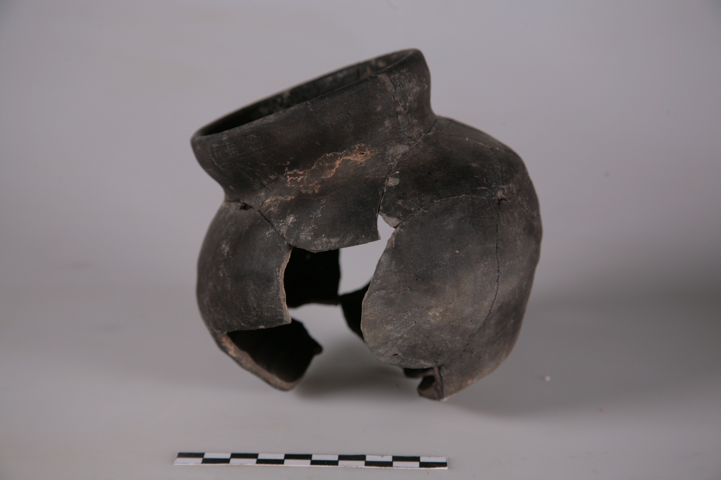 Nog een foto van  Grijsbakkend gedraaid:pot, bolvormig