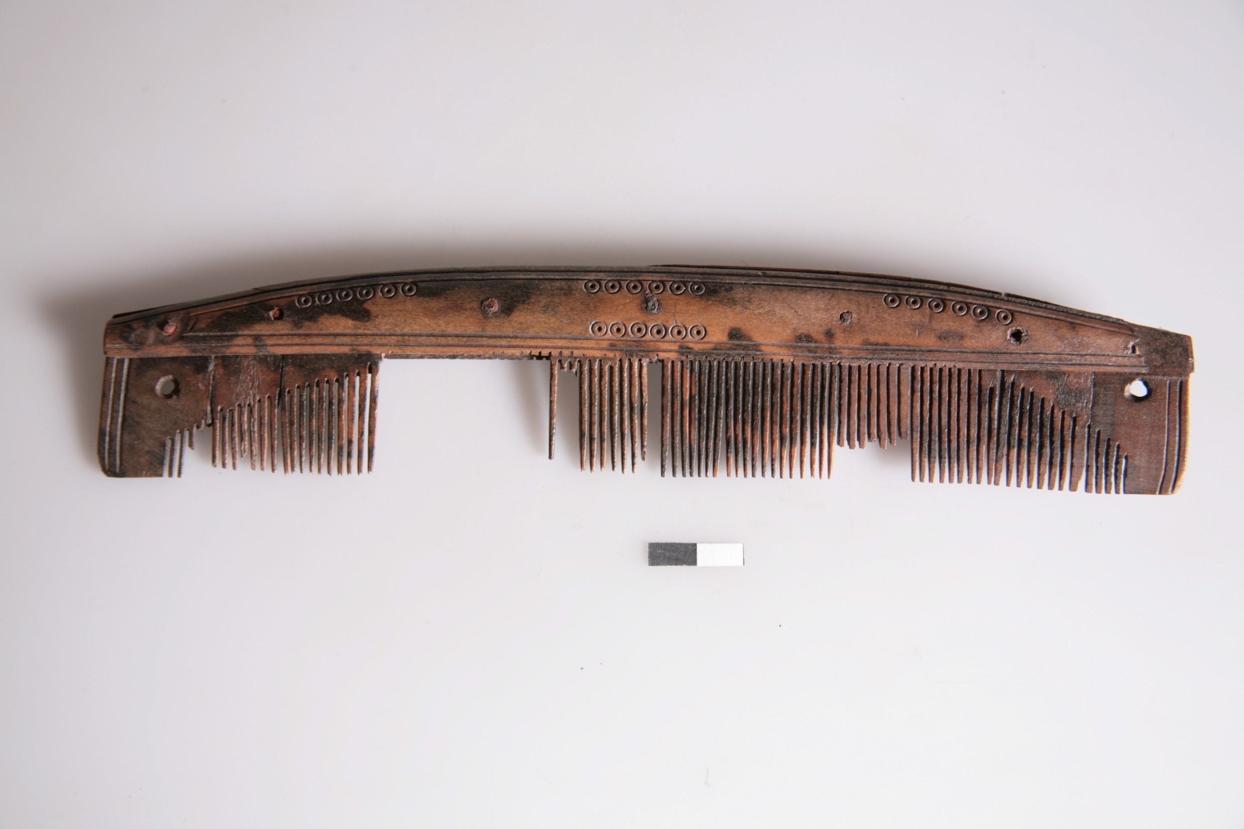 Nog een foto van  drielagen:eenzijdig getand