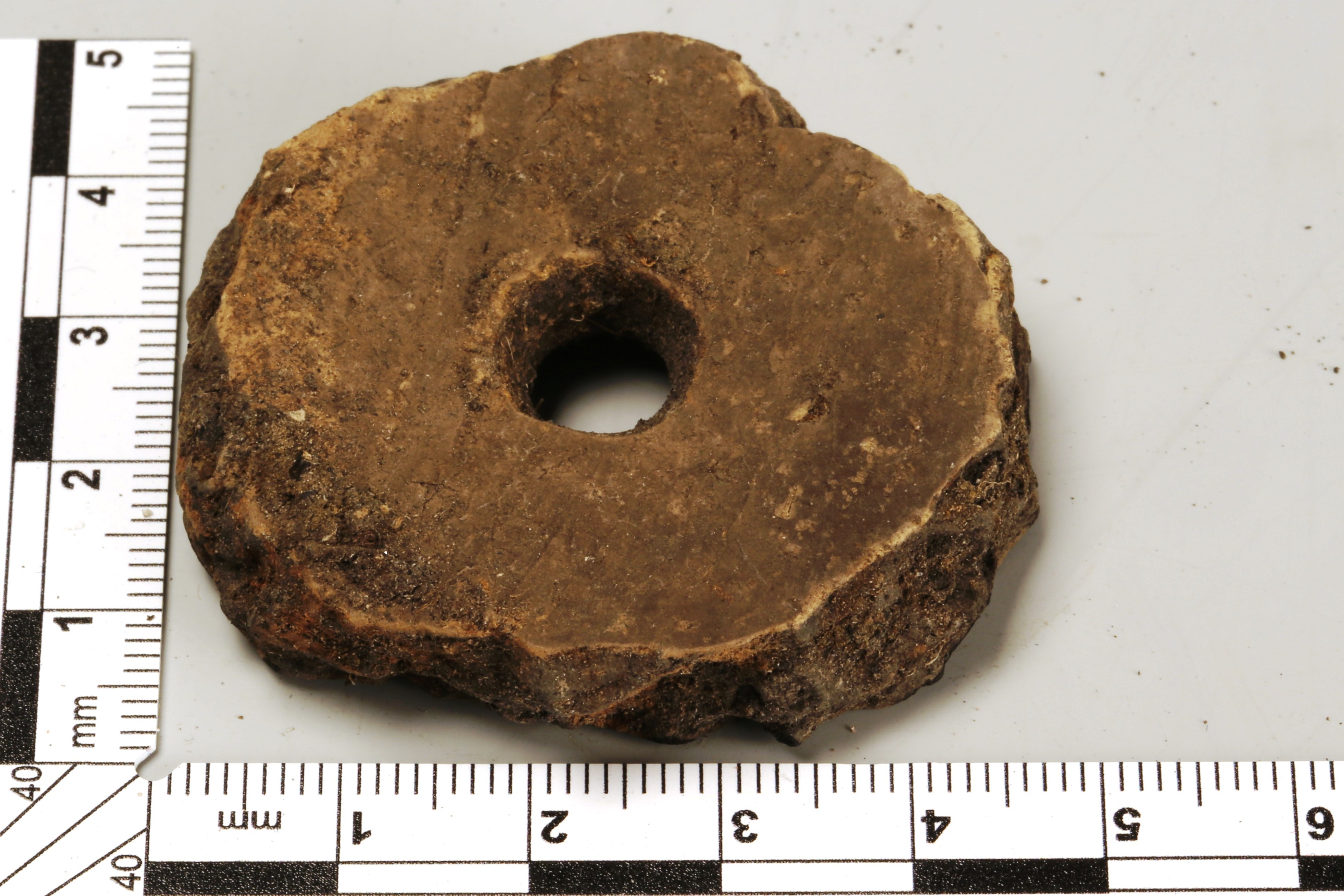 Nog een foto van  Spinklos/spinschijf/spinsteen