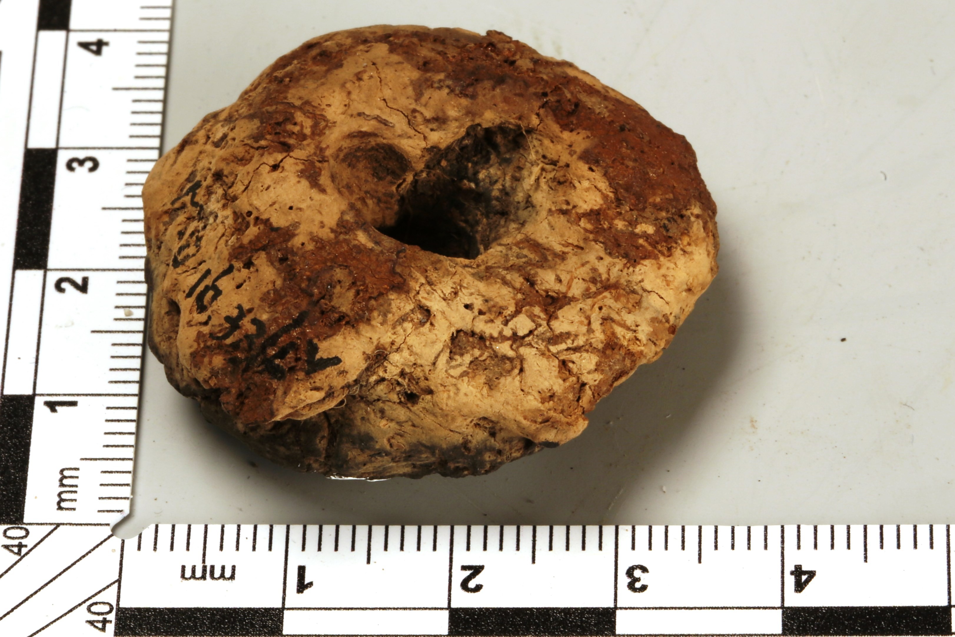 Nog een foto van  Spinklos/spinschijf/spinsteen