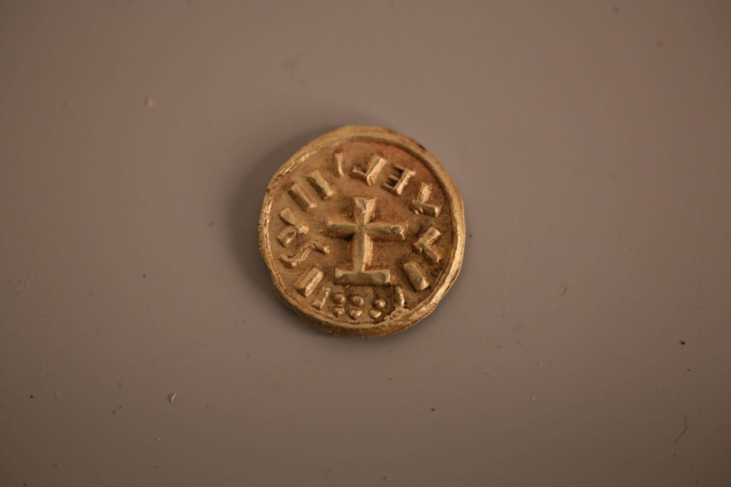 Foto van triens/tremissis/"tiers de sol"