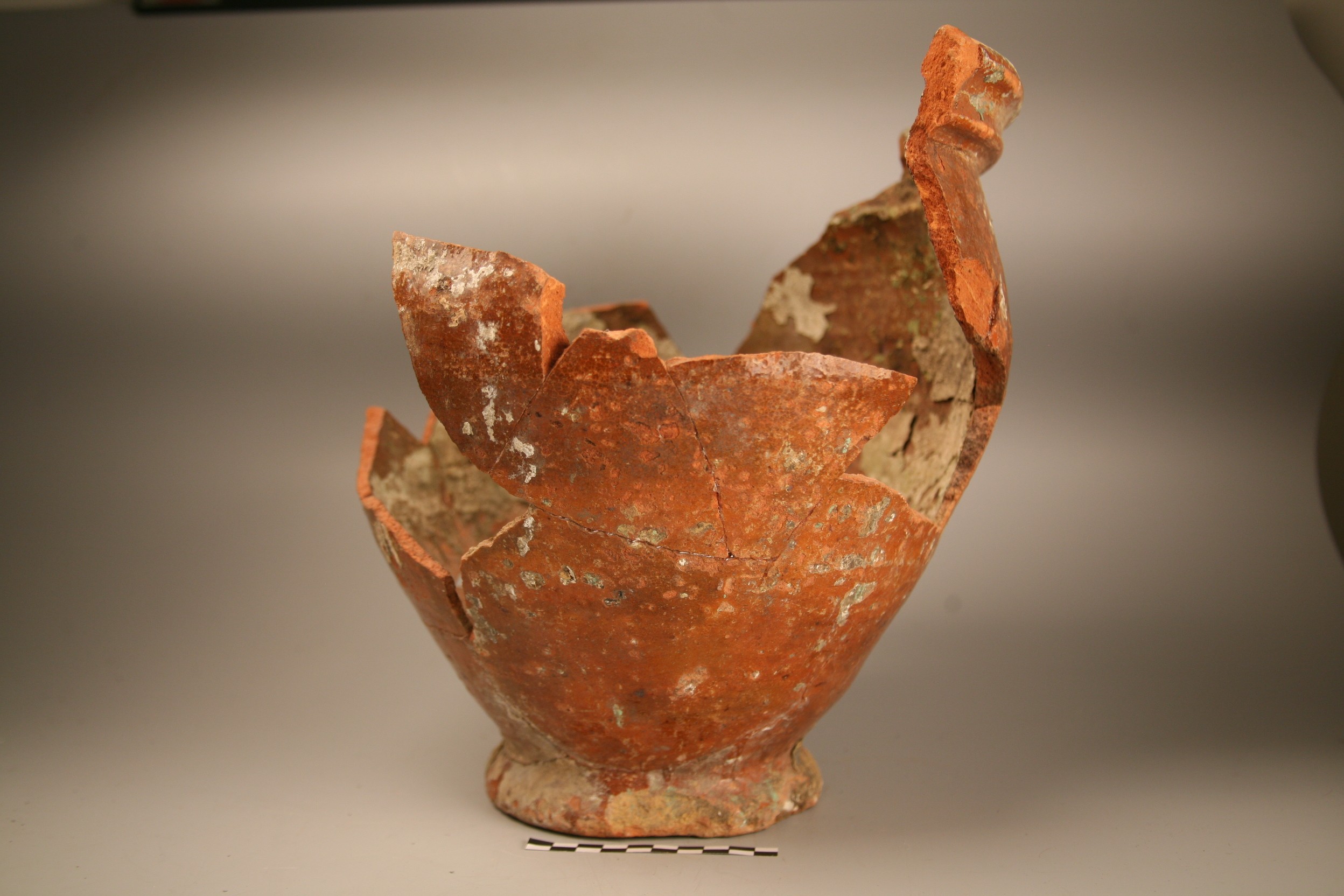 Nog een foto van  Roodbakkend (geglazuurd):pot, bolvormig