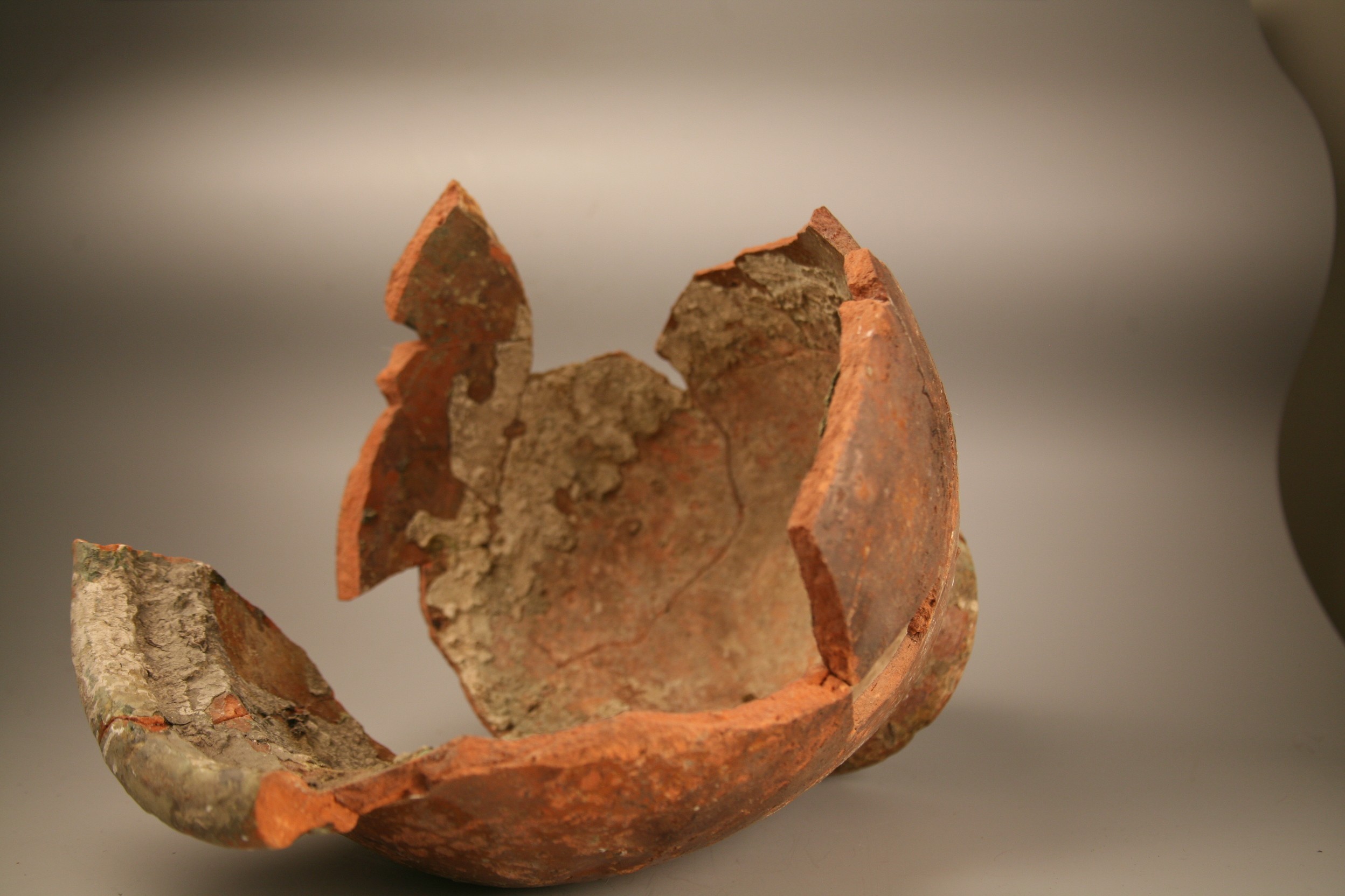 Nog een foto van  Roodbakkend (geglazuurd):pot, bolvormig