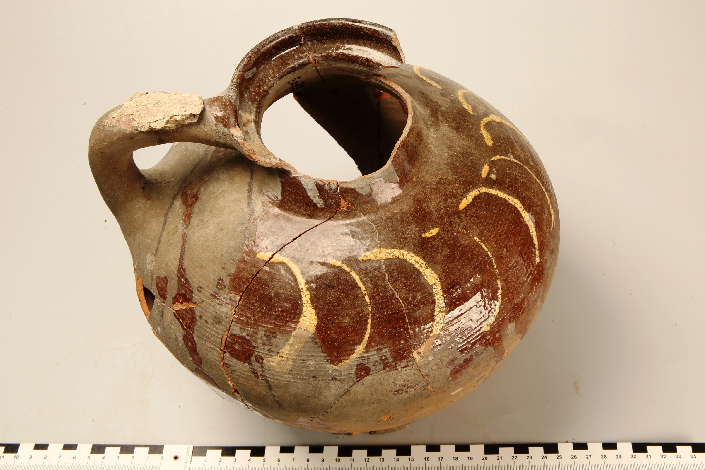 Nog een foto van  slibversierd