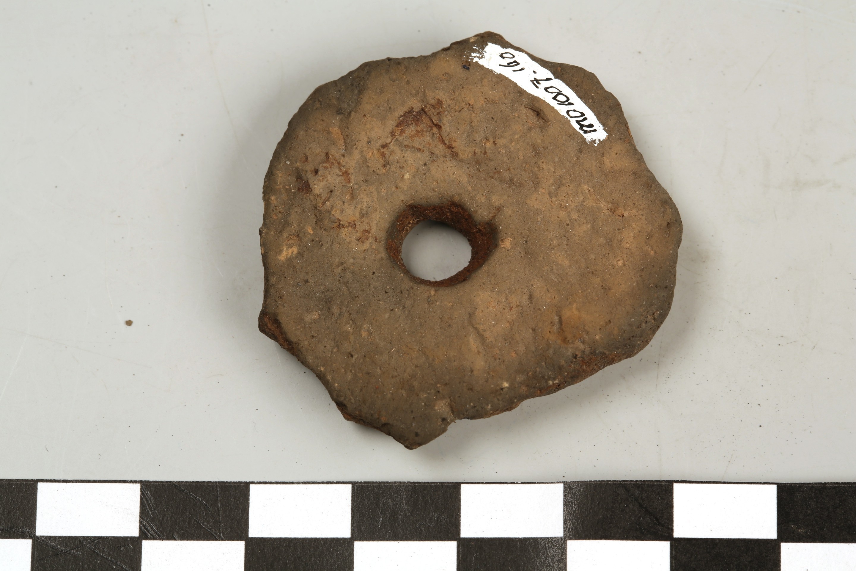 Nog een foto van  Spinklos/spinschijf/spinsteen