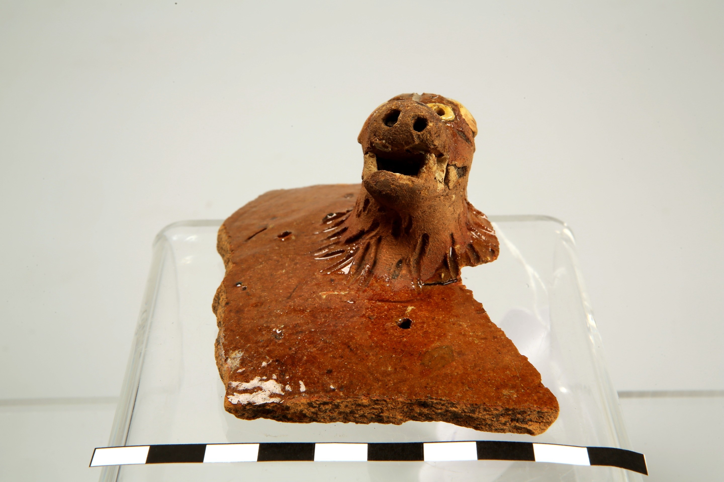 Nog een foto van  Roodbakkend (geglazuurd):deksel