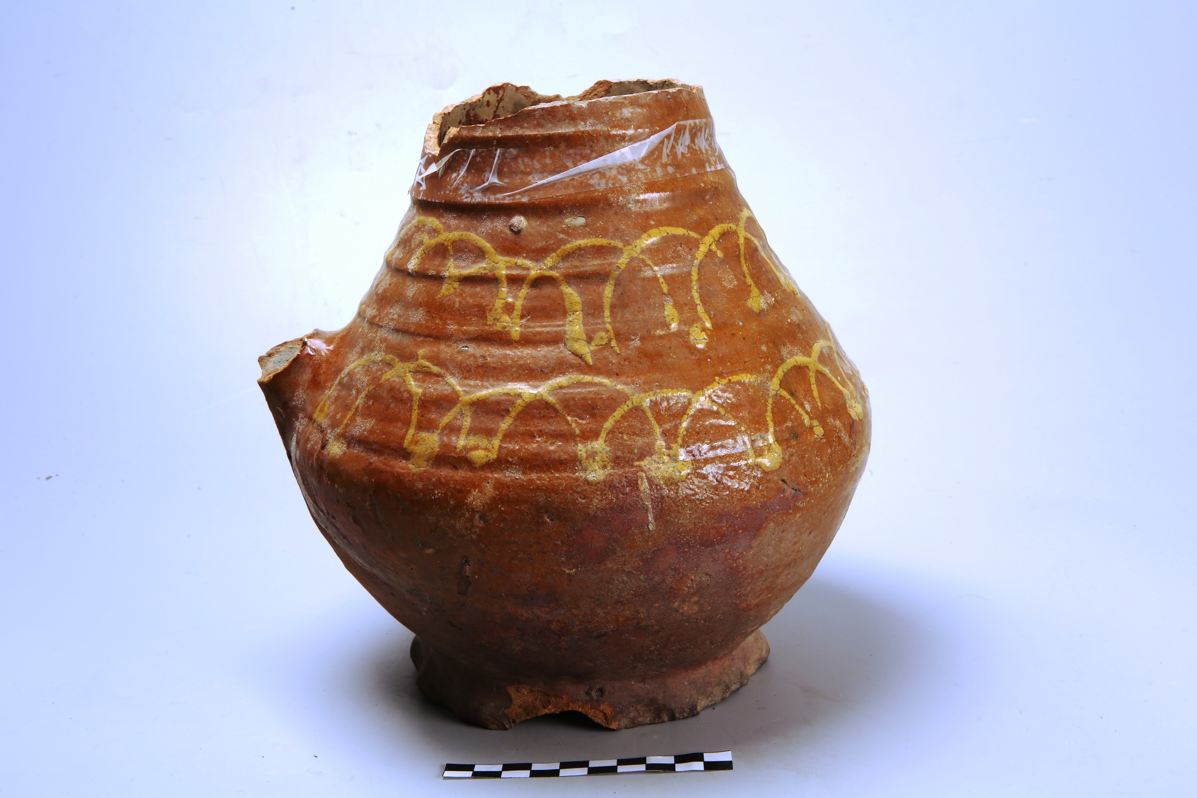 Nog een foto van  slibversierd