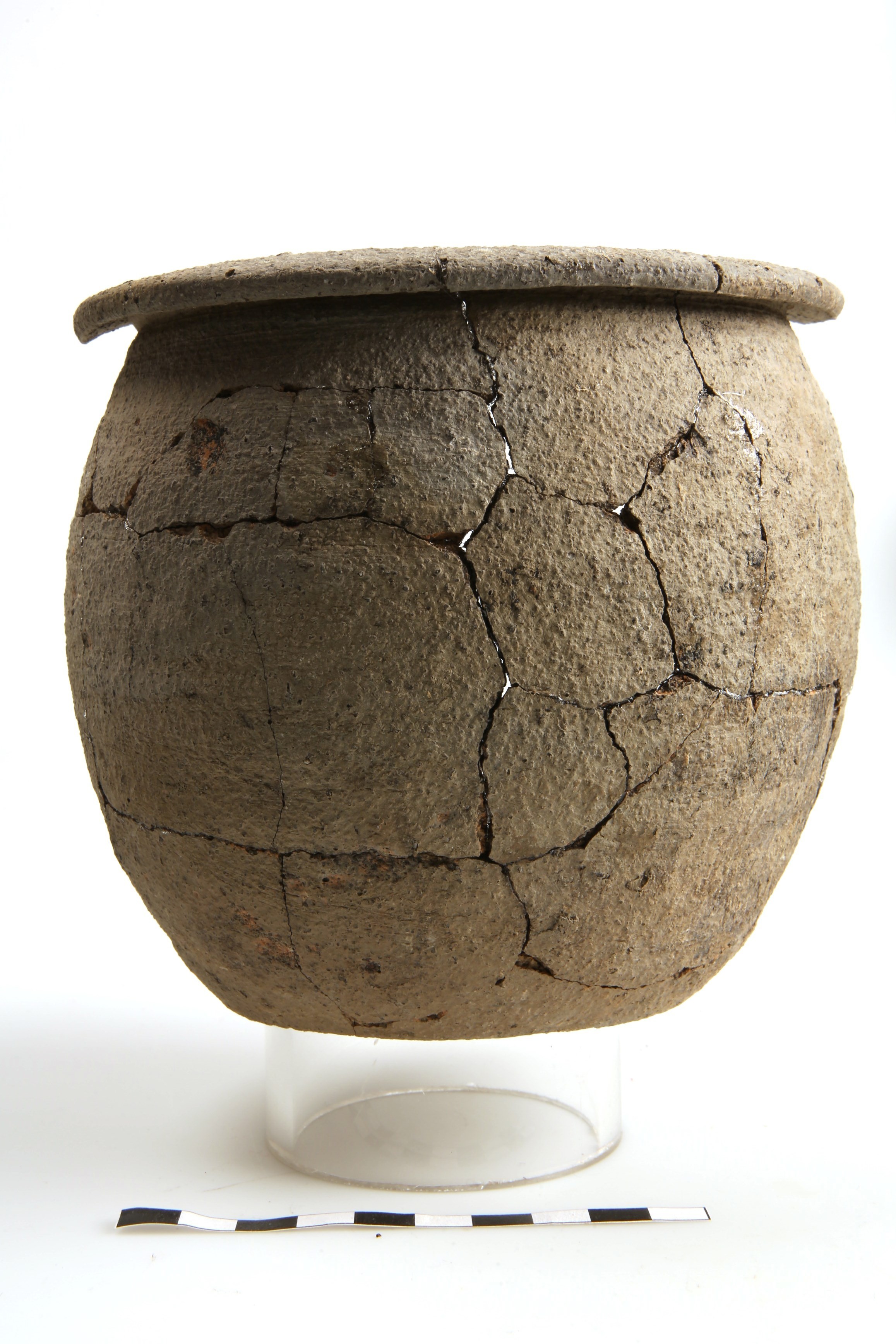 Nog een foto van  Ruwwandige (kook)pot