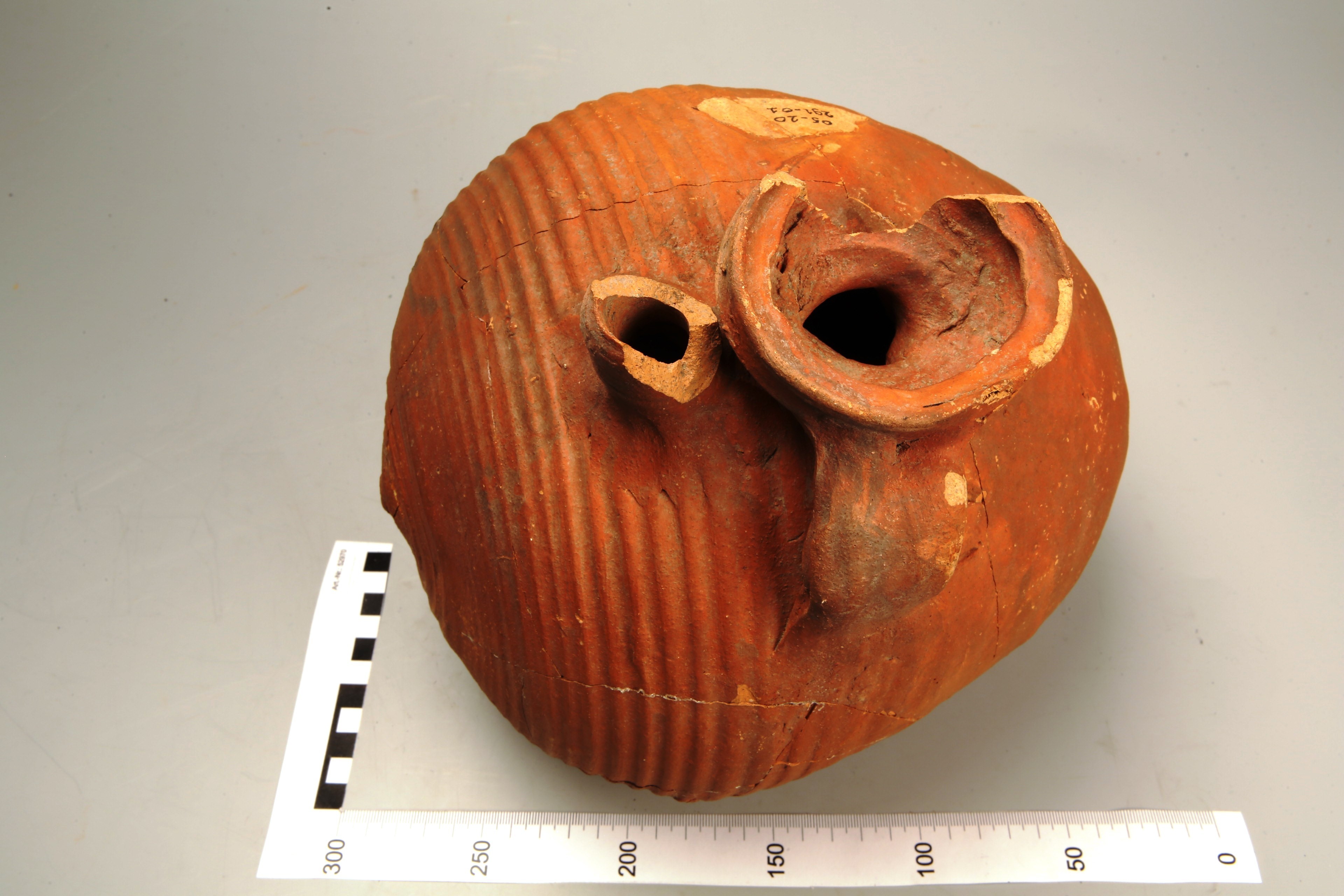 Nog een foto van  Proto-steengoed:veldfles