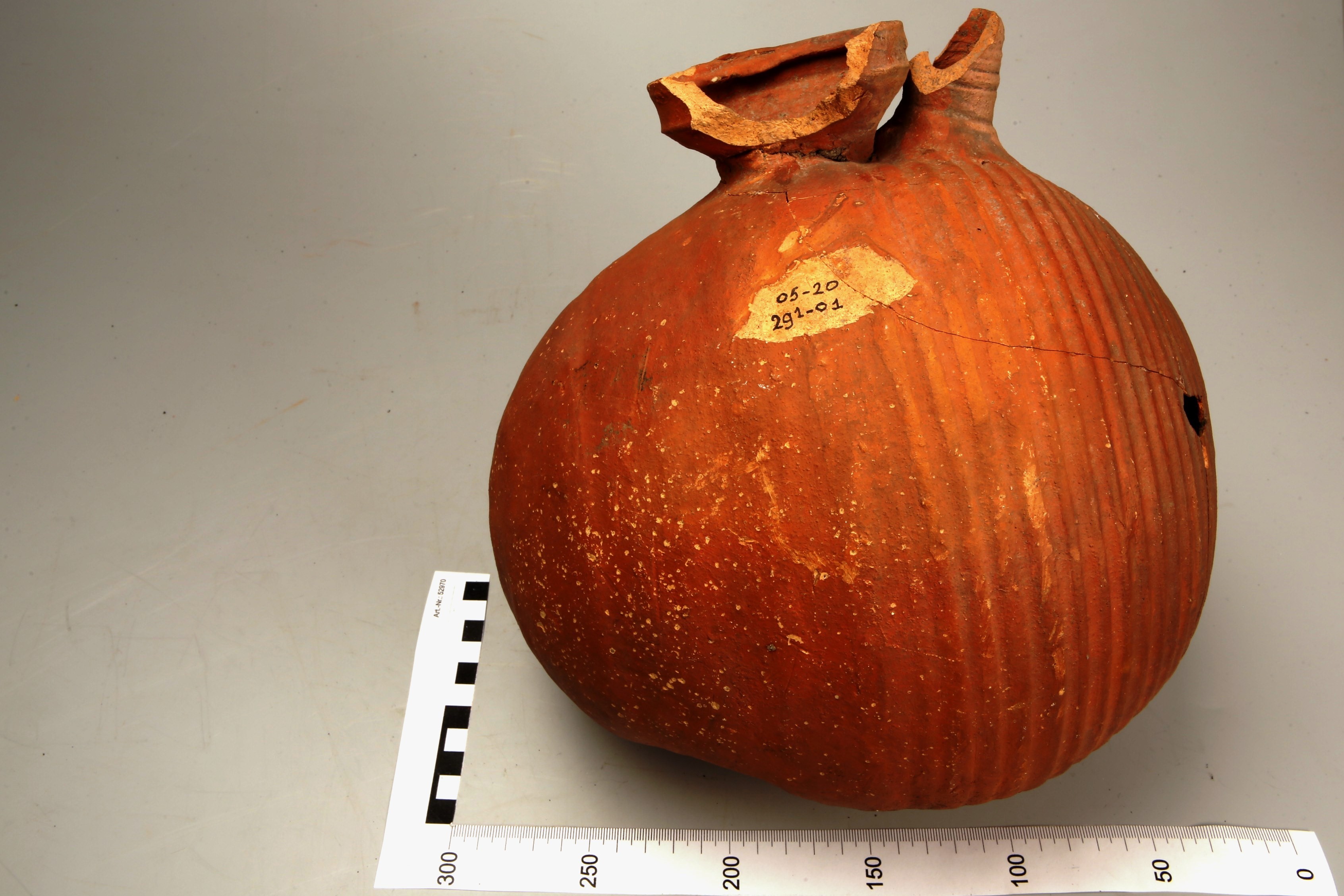 Nog een foto van  Proto-steengoed:veldfles