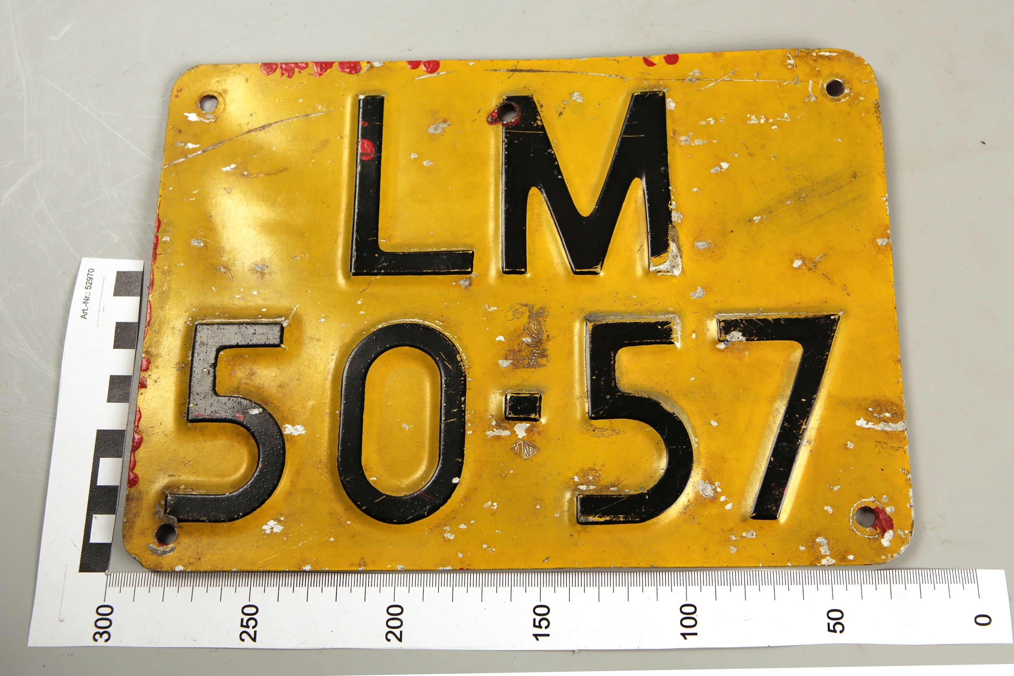 Foto van Plaat/strip