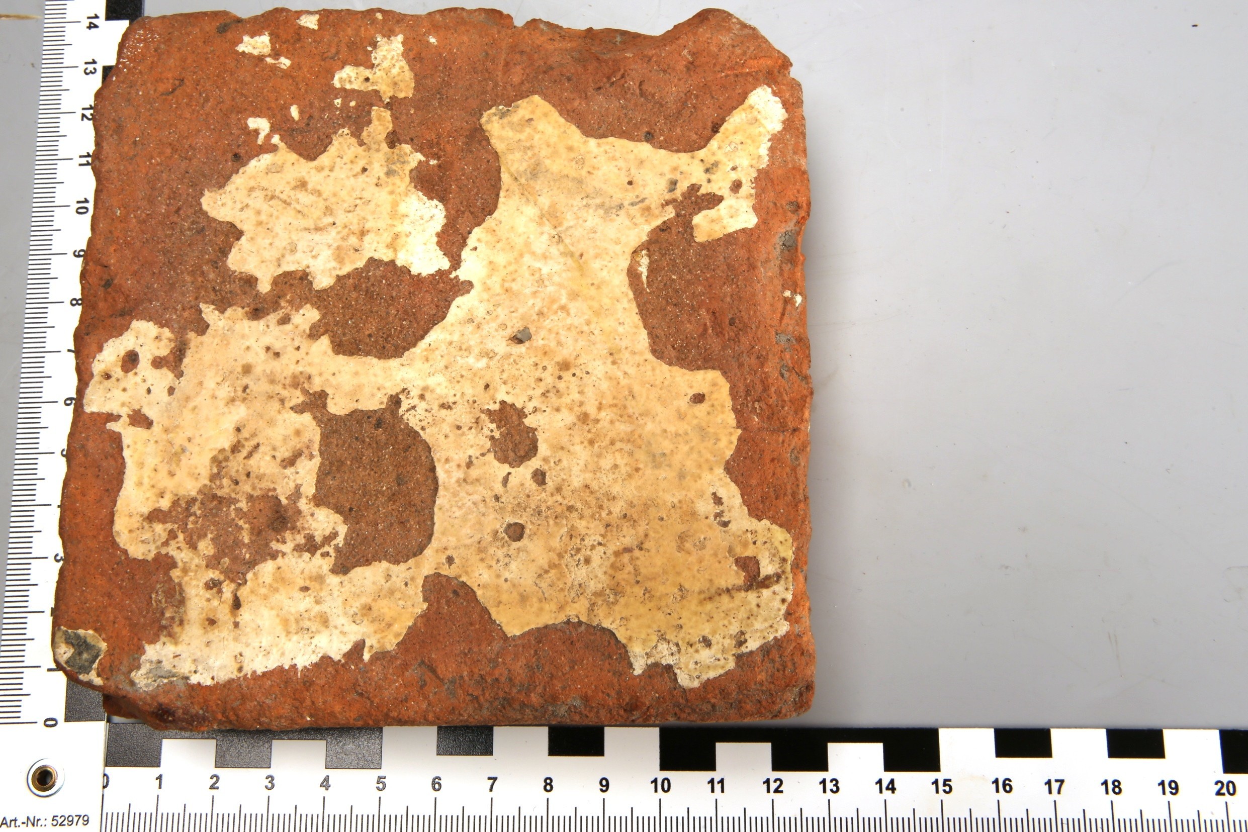 Foto van plavuis/vloertegel, ongeglazuurd