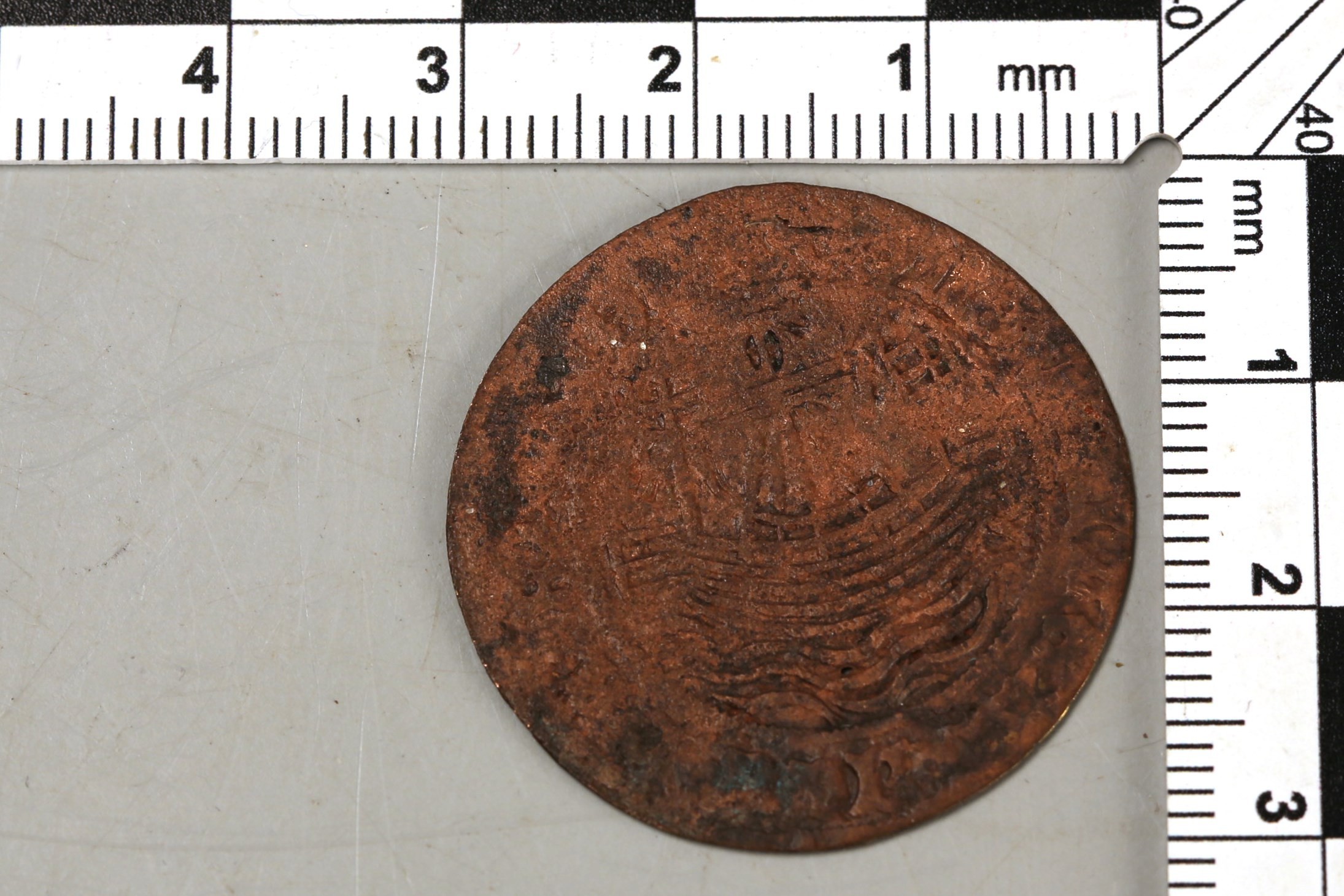 Nog een foto van  rekenpenning