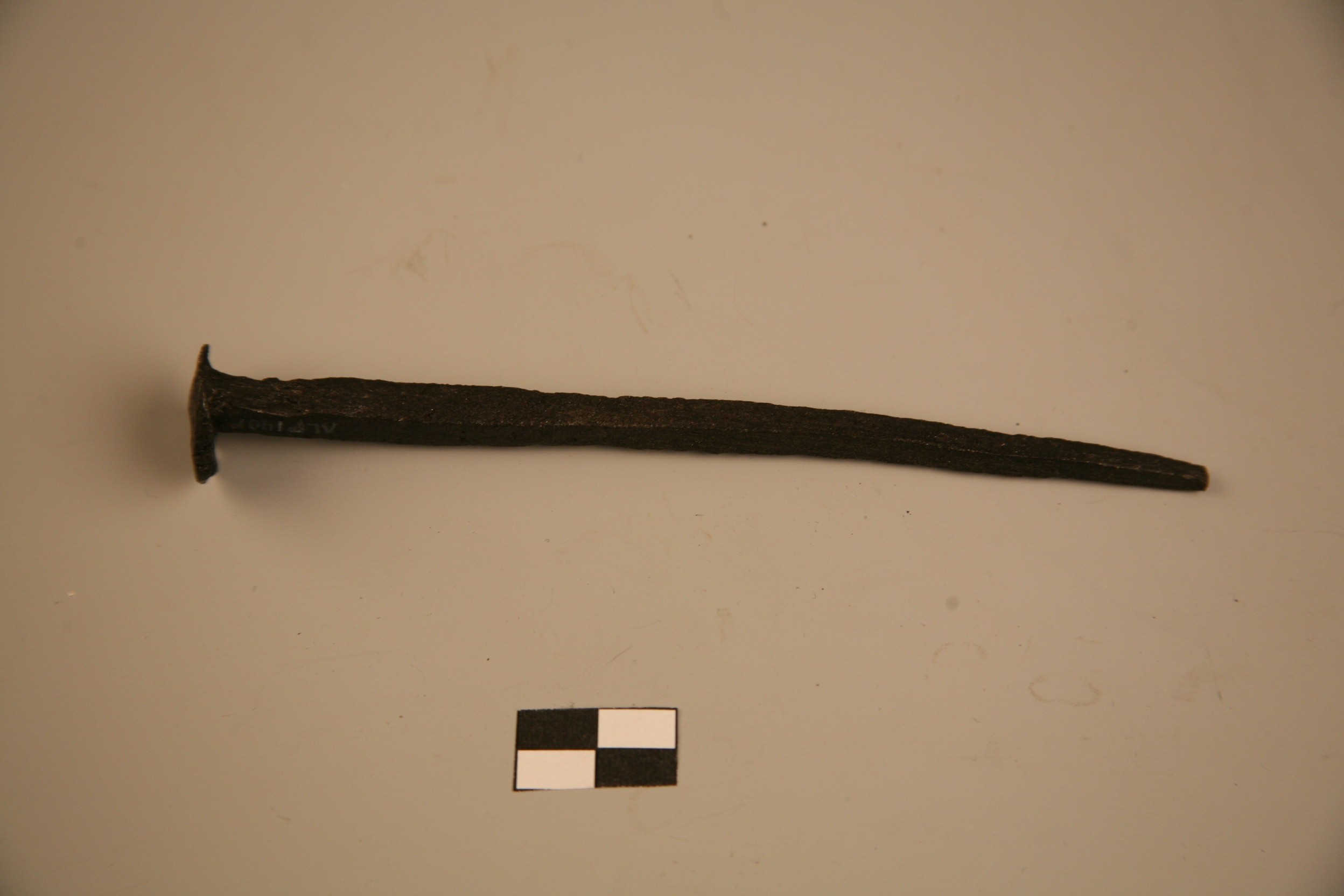 Nog een foto van  Spijker/(klink)nagel