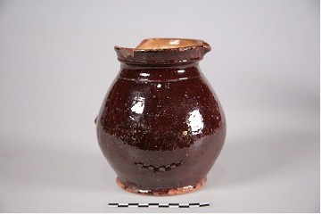 Foto van Roodbakkend geglazuurd:kan