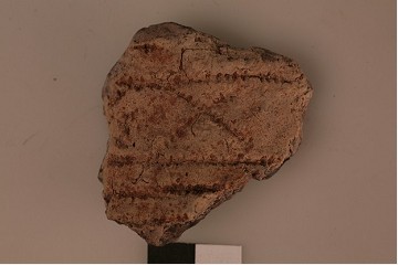 Foto van Wikkeldraad-aardewerk