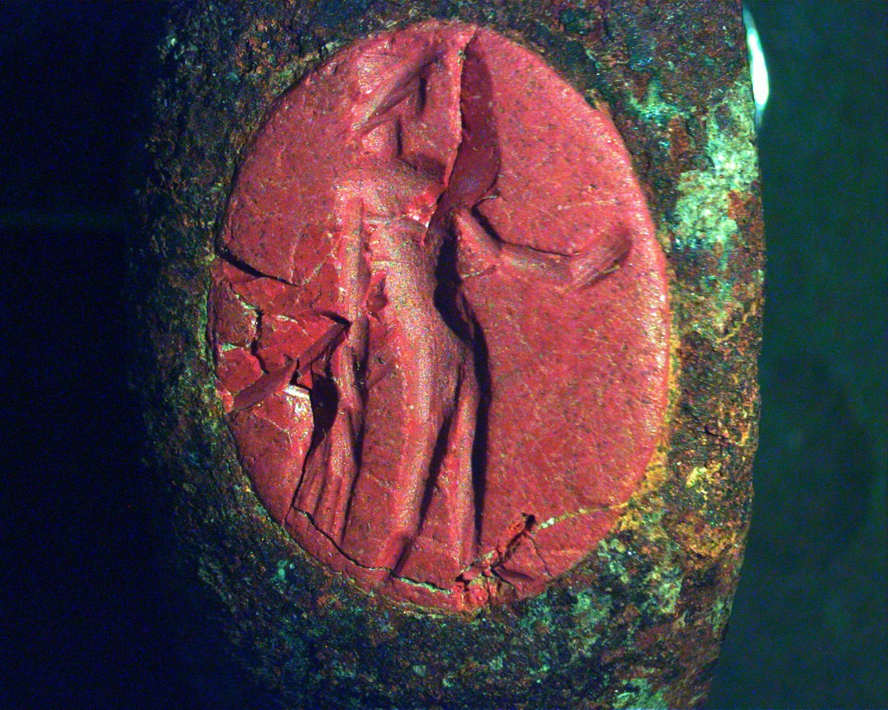 Foto van Gem/gesneden steen/zegelsteen/ringsteen