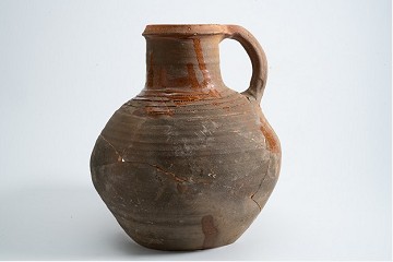 Foto van Roodbakkend geglazuurd:kan