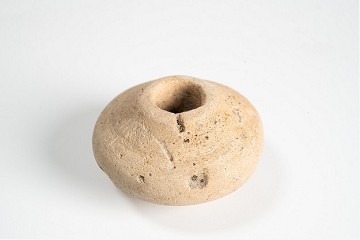 Foto van Spinklos/spinschijf/spinsteen