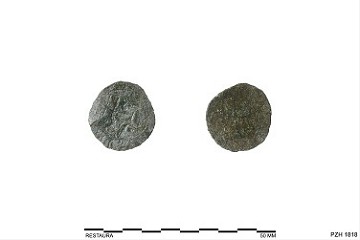 Foto van denier/denarius